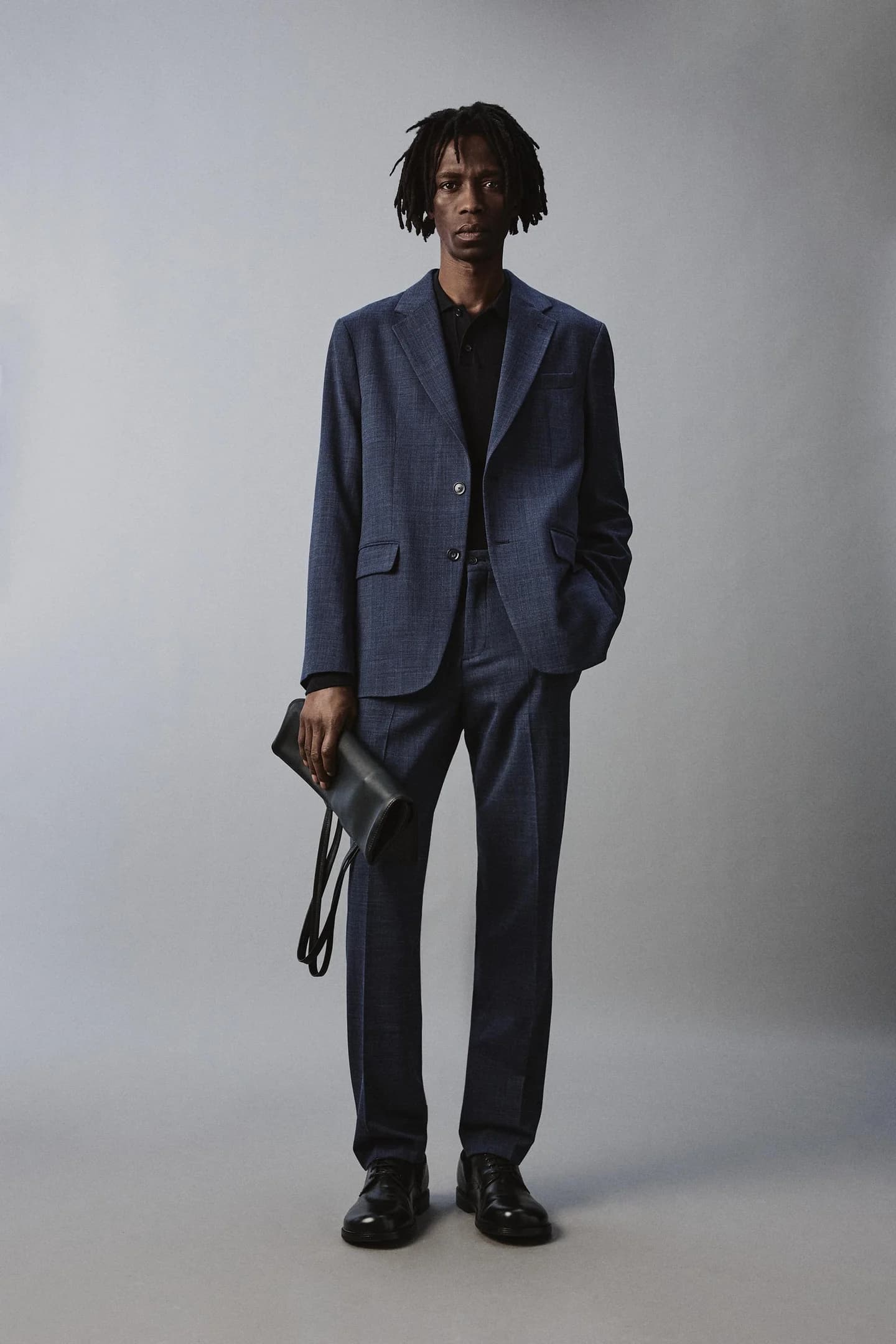 КОСТЮМНЫЕ БРЮКИ ИЗ СТРУКТУРНОЙ ТКАНИ