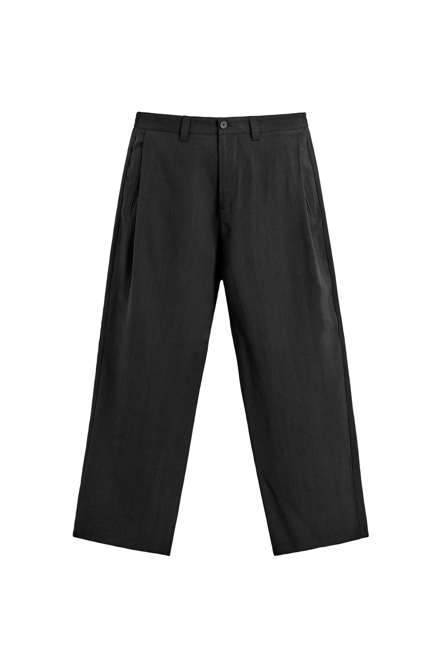 СВОБОДНЫЕ БРЮКИ С ТЮНАМИ - фото 7