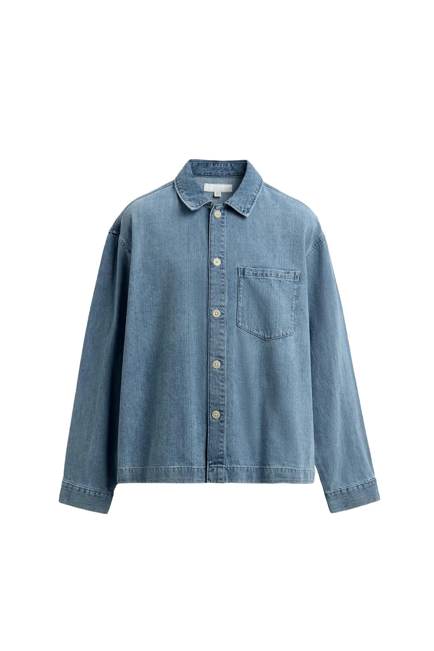 ДЖИНСОВАЯ РУБАШКА - фото 4