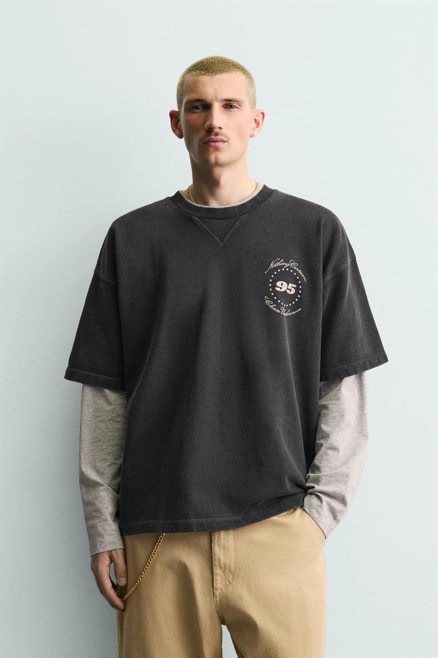 СВИТШОТ С ПРИНТОМ ЛОШАДЬ - фото 2