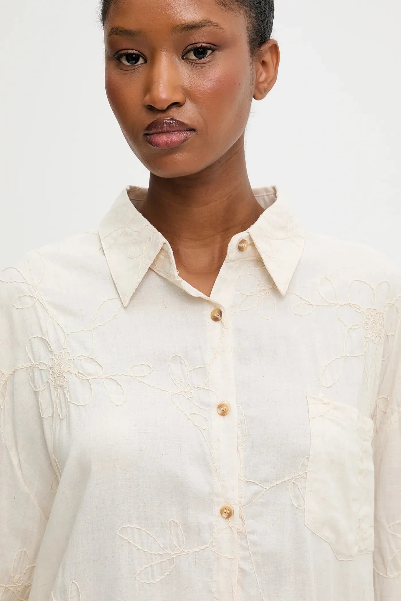 Льняная рубашка и шорты - фото 5