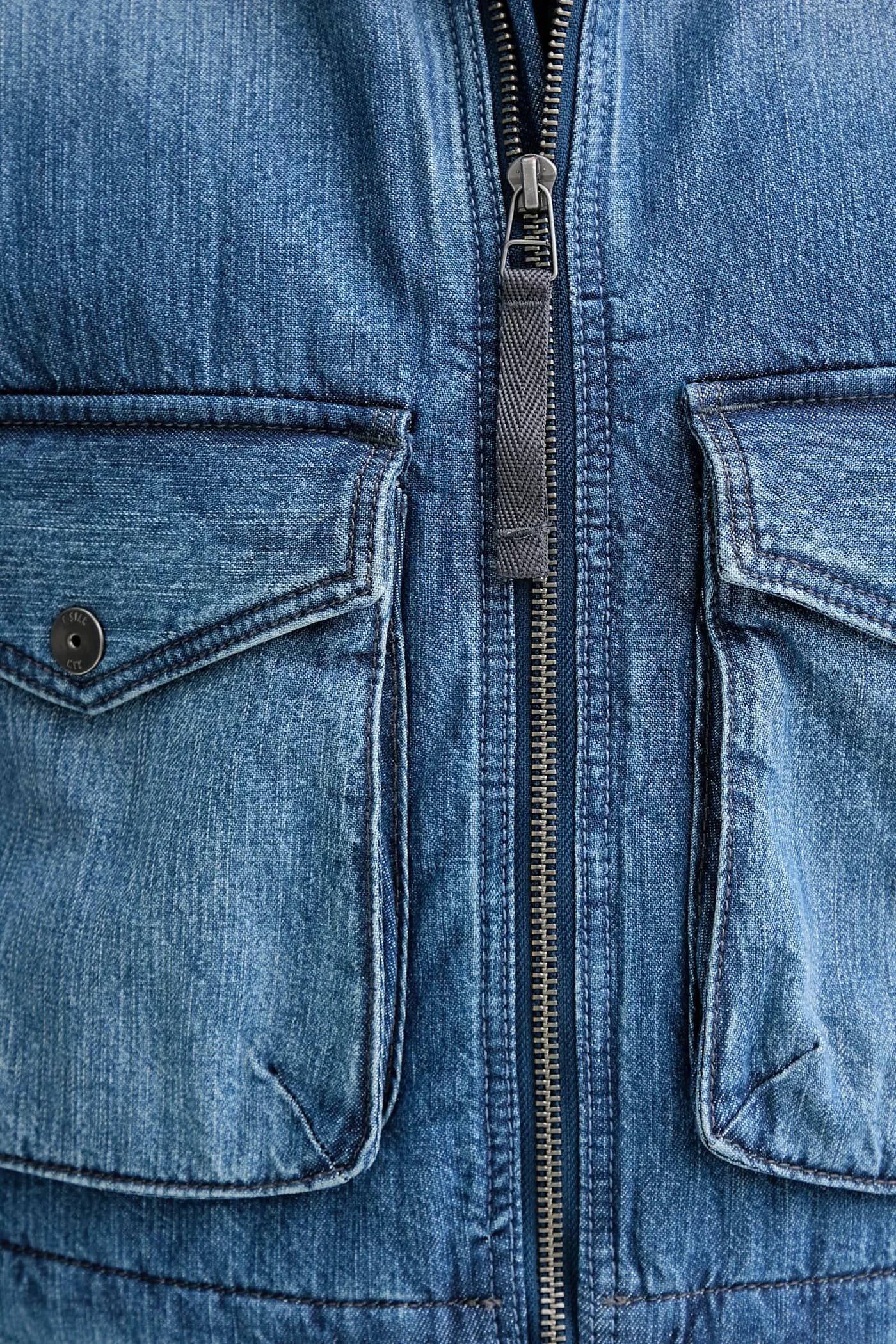 Джинсовая куртка без рукавов с 2 домашними животными - фото 5