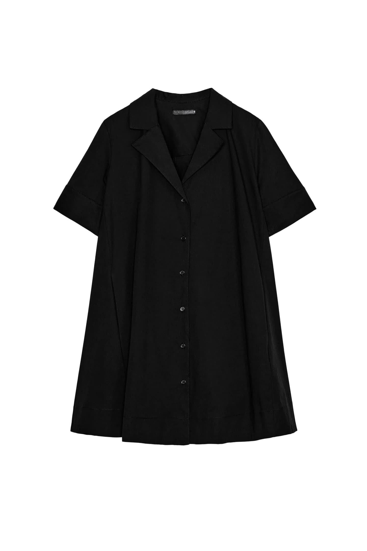 КОРОТКОЕ ПЛАТЬЕ ИЗ ПОПЛИН ИЗ КОЛЛЕКЦИИ ZW - фото 3