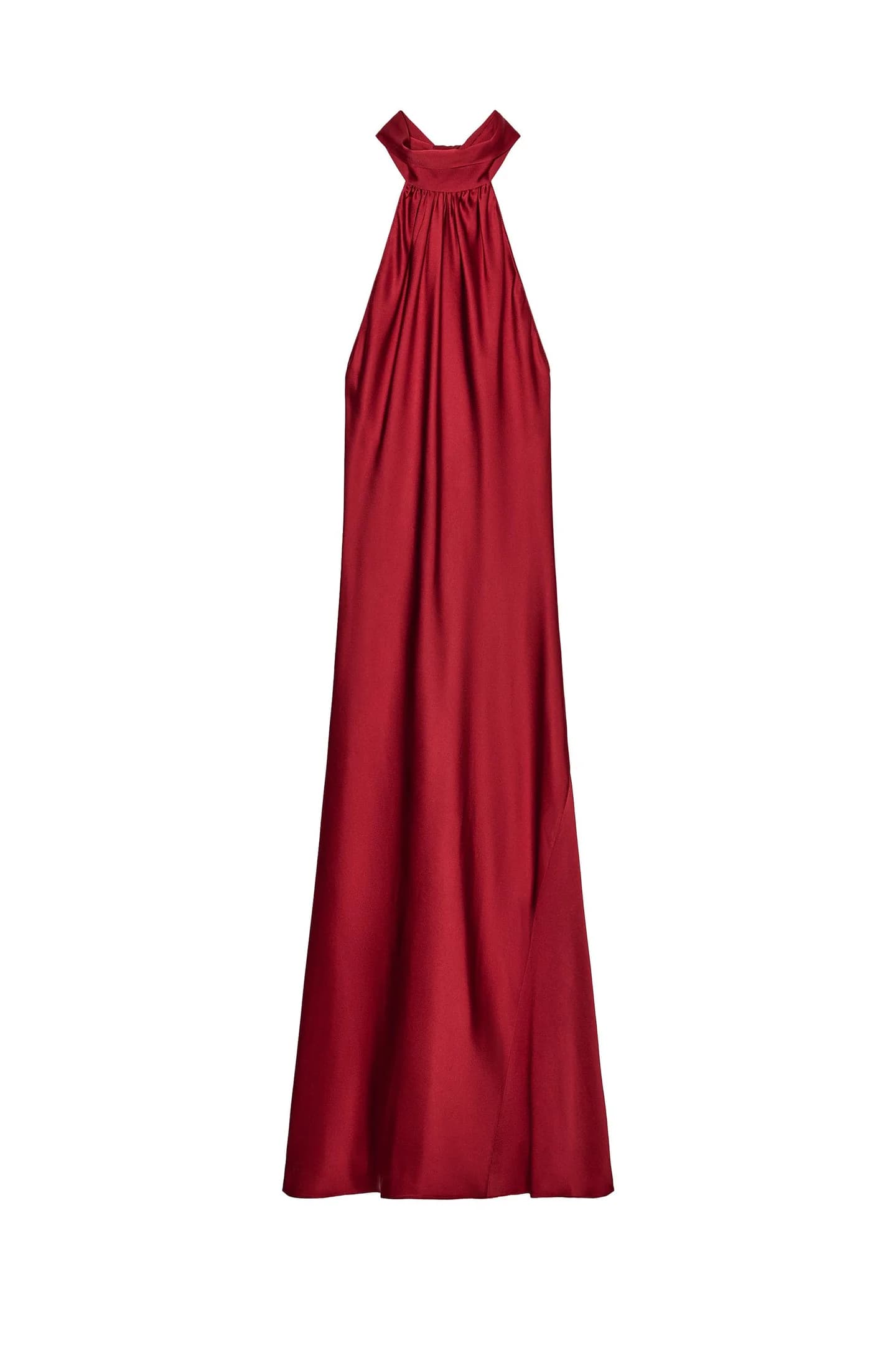 АТЛАСНОЕ ПЛАТЬЕ ИЗ КОЛЛЕКЦИИ ZW - фото 3