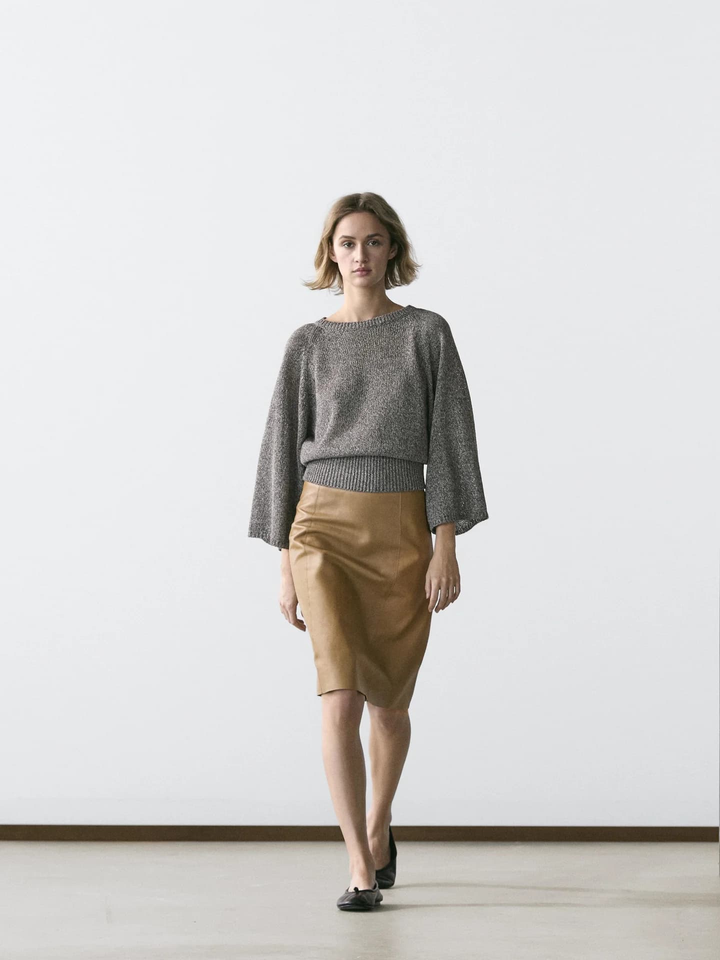 Джемпер из смесового хлопка