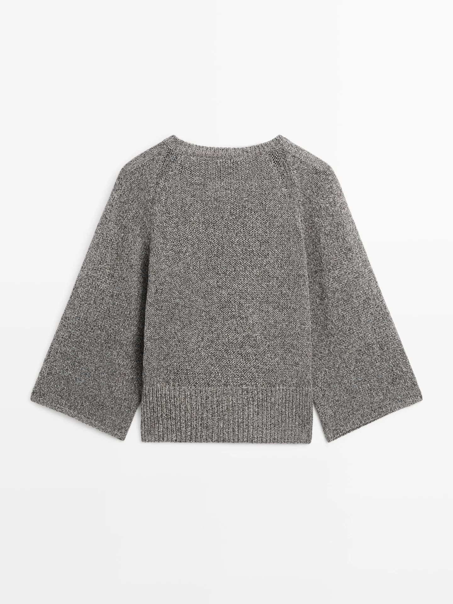 Джемпер из смесового хлопка - фото 6