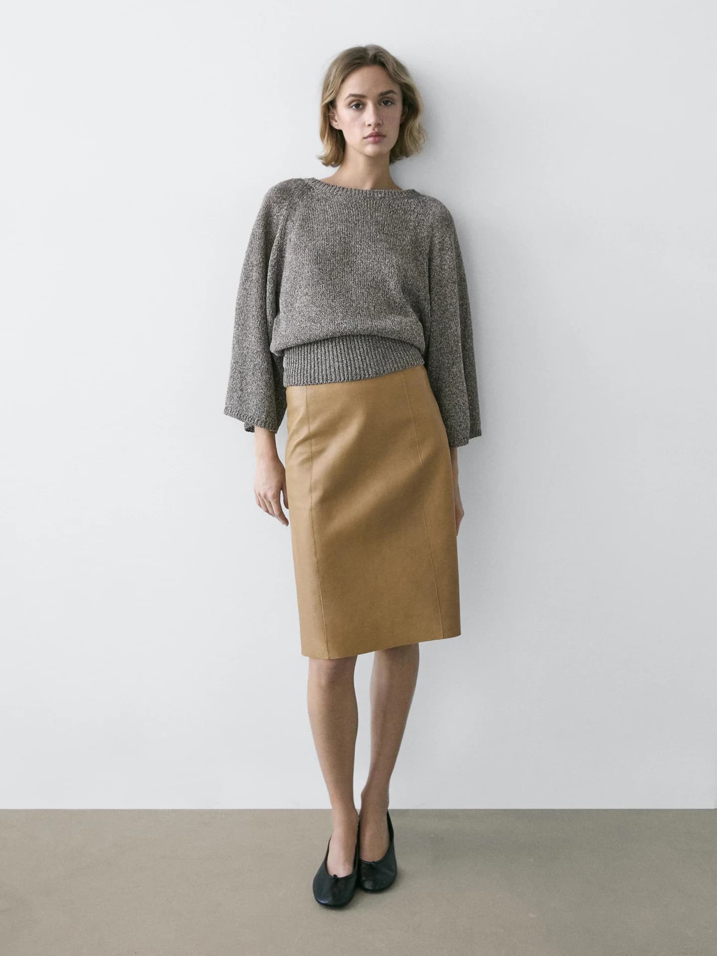 Джемпер из смесового хлопка - фото 10