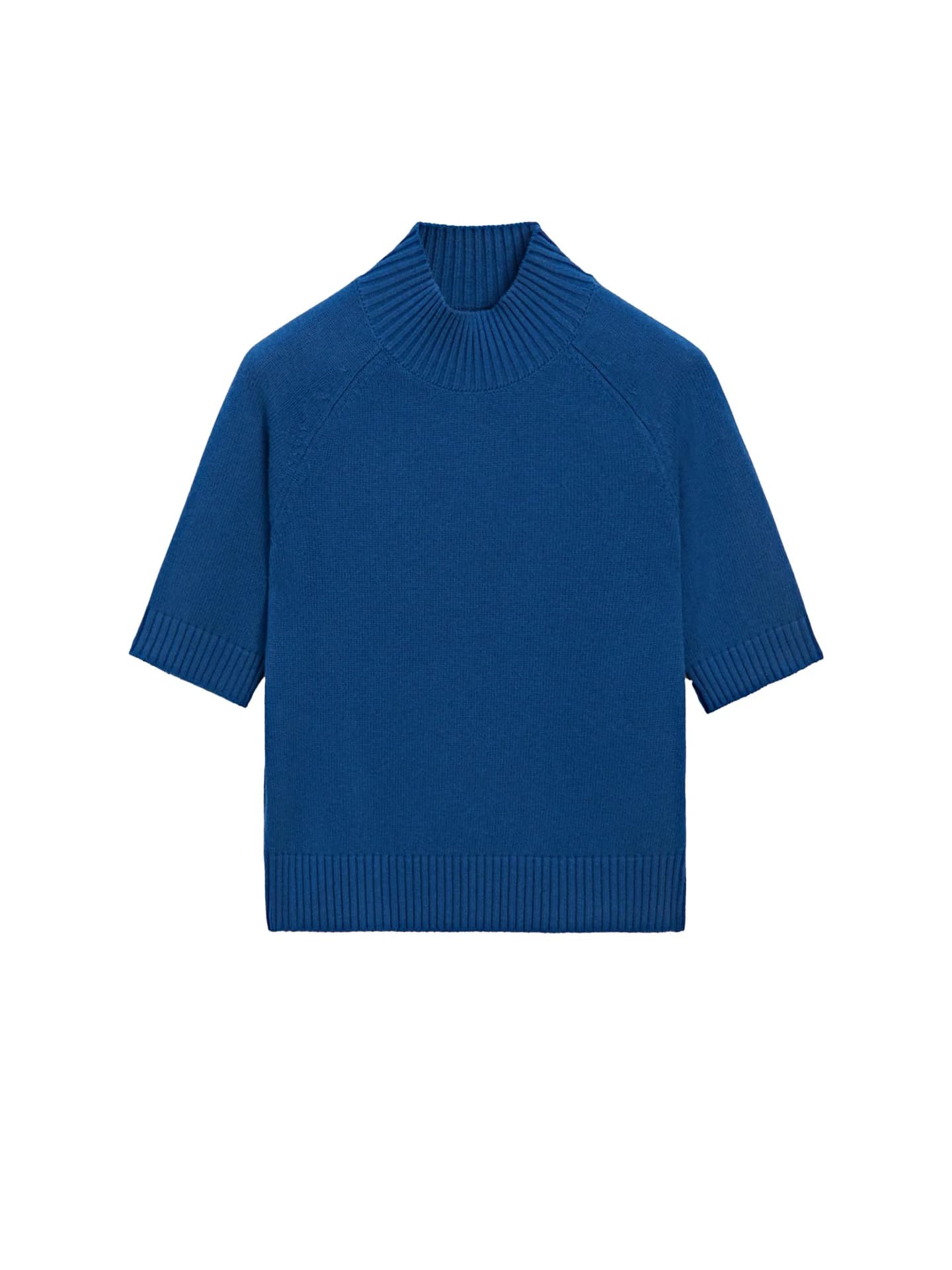 Вязаный свитер из смесового хлопка. - фото 8