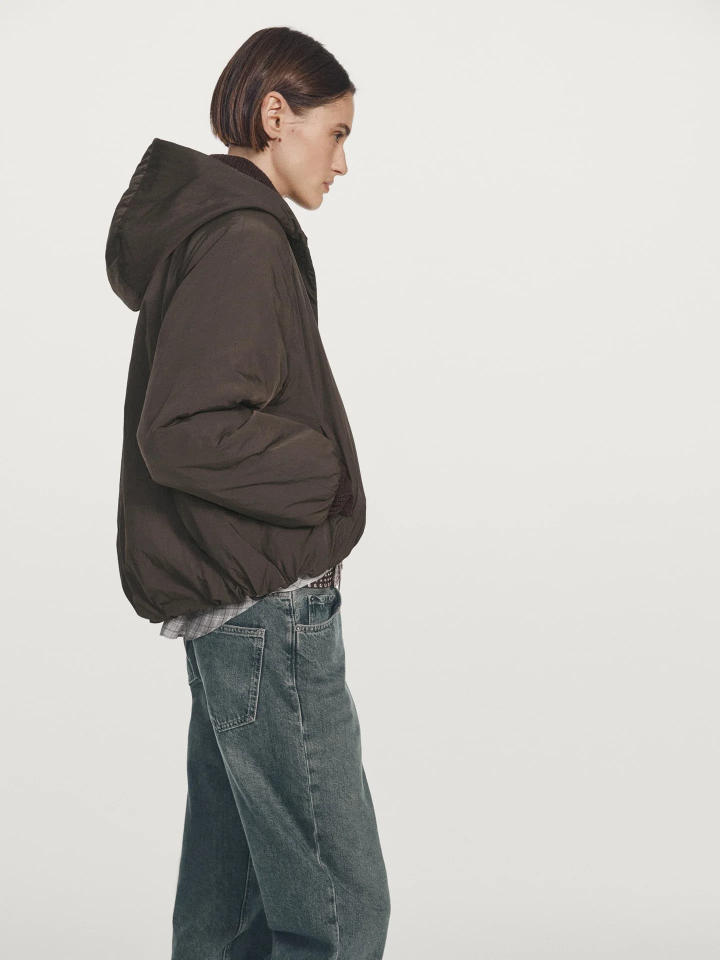 Гидрофобный бомбер с капюшоном. - фото 9