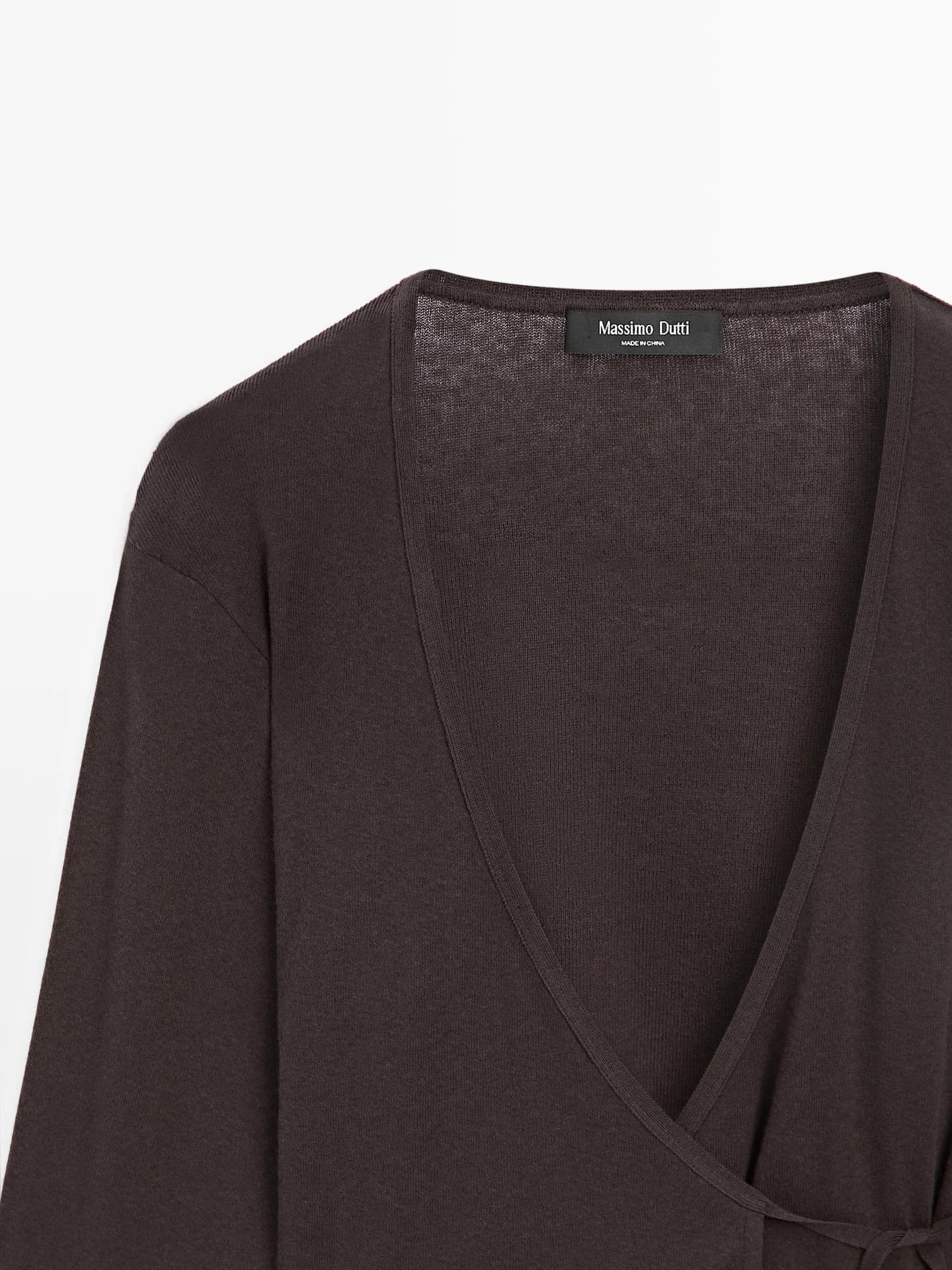 Двубортный пиджак из смесового хлопка. - фото 3