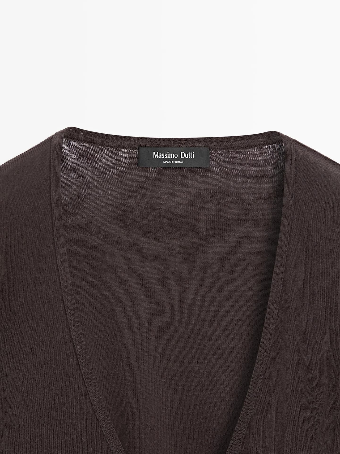 Двубортный пиджак из смесового хлопка. - фото 7