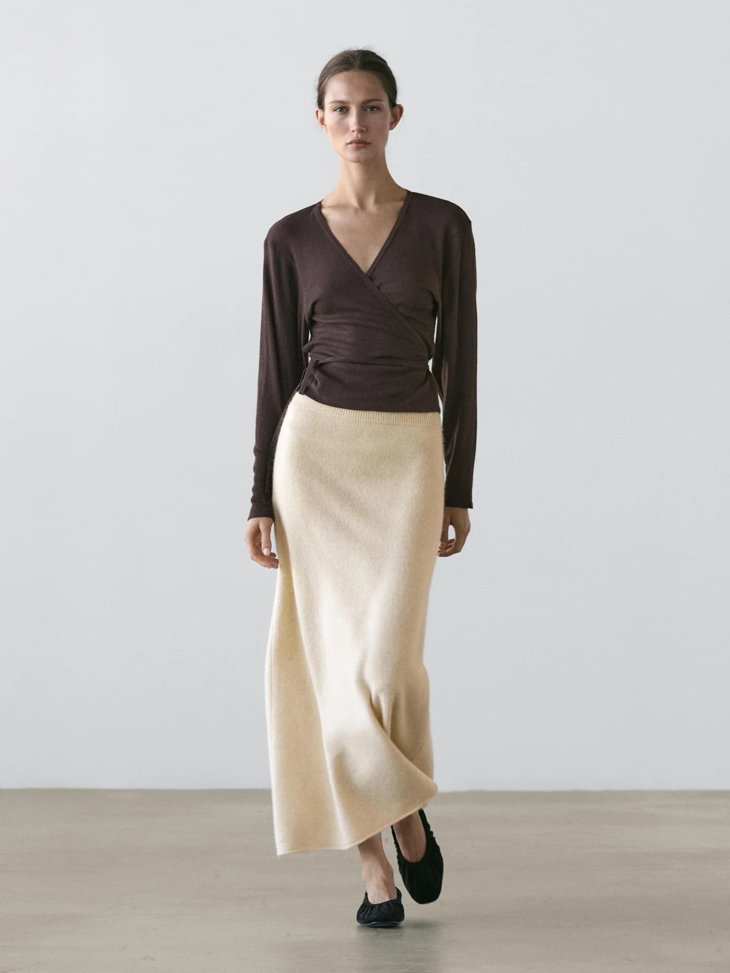 Двубортный пиджак из смесового хлопка. - фото 9