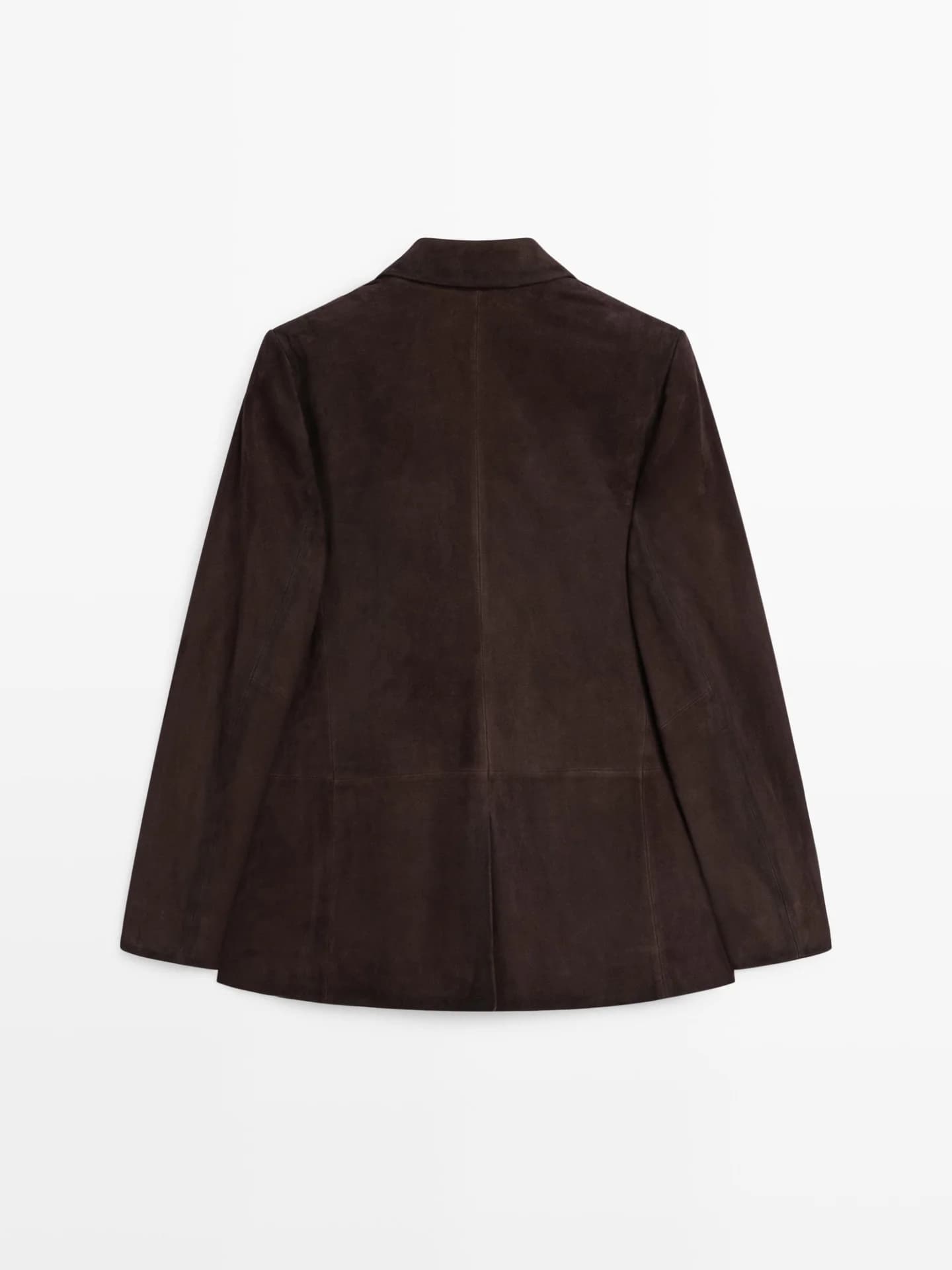 Замшевая кожаная куртка - фото 3