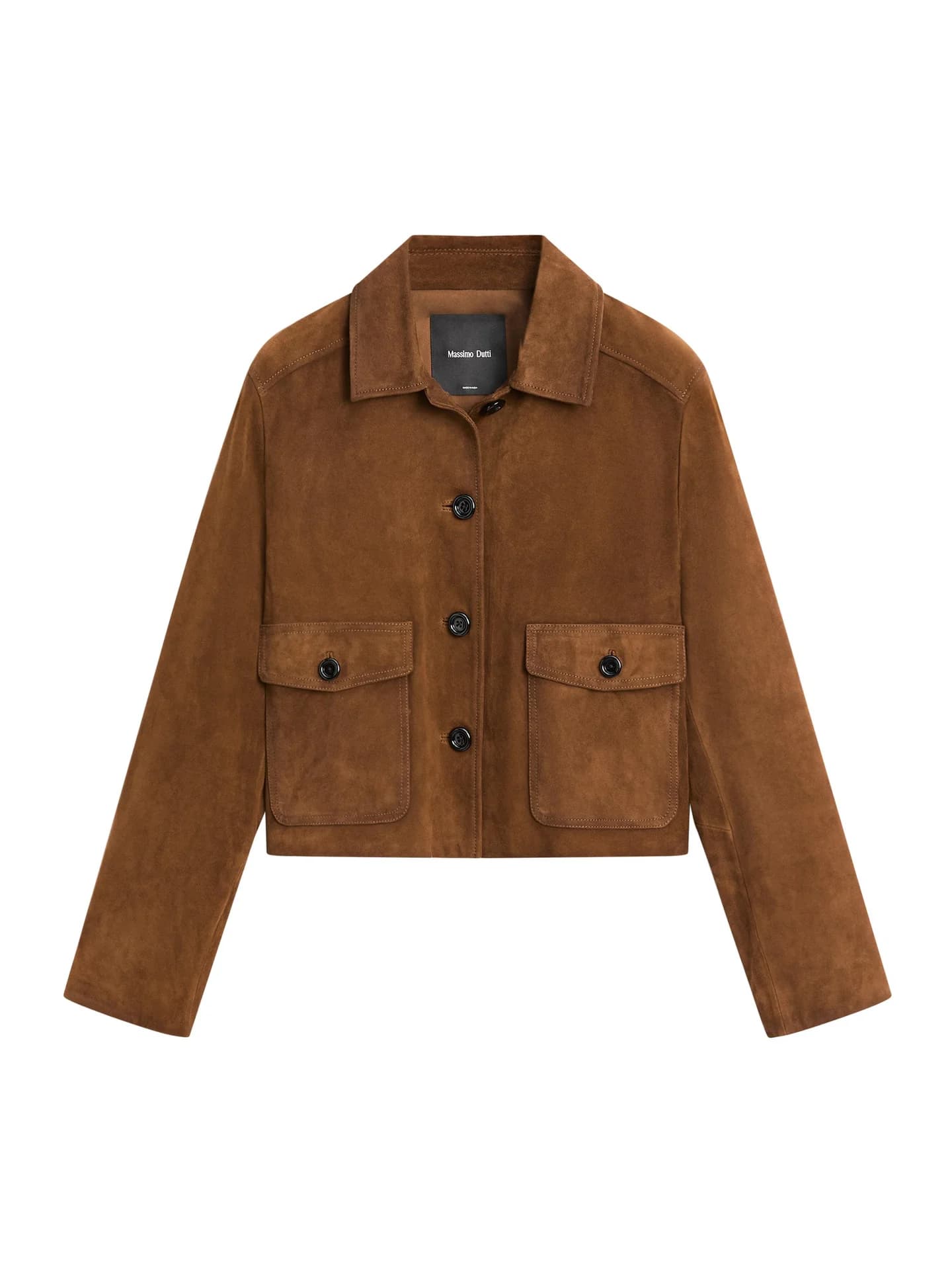 Замшевая кожаная куртка - фото 2