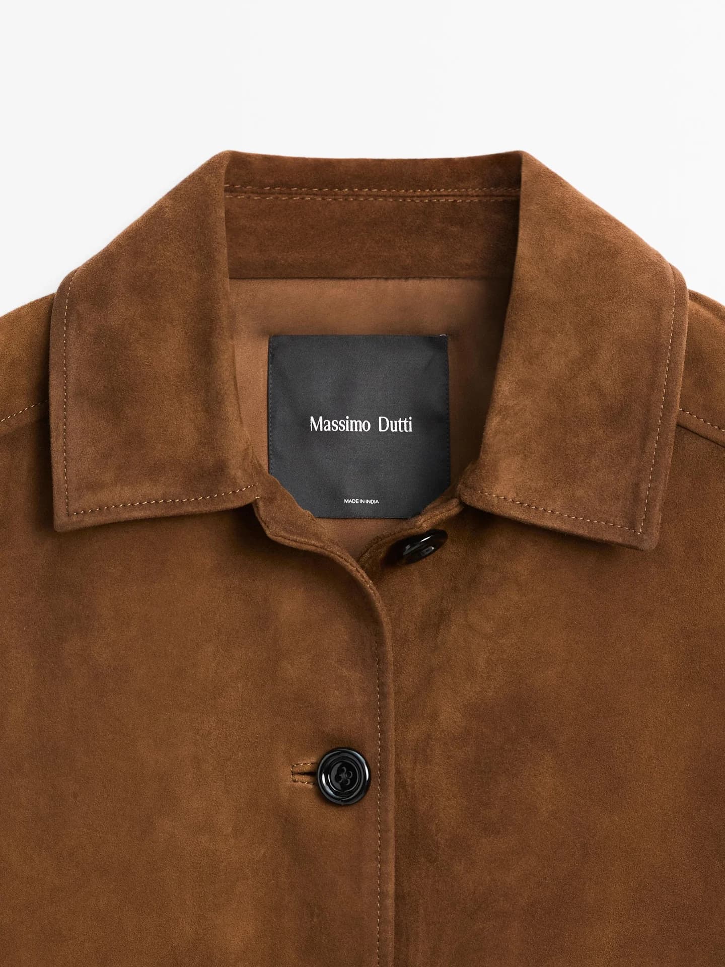 Замшевая кожаная куртка - фото 3