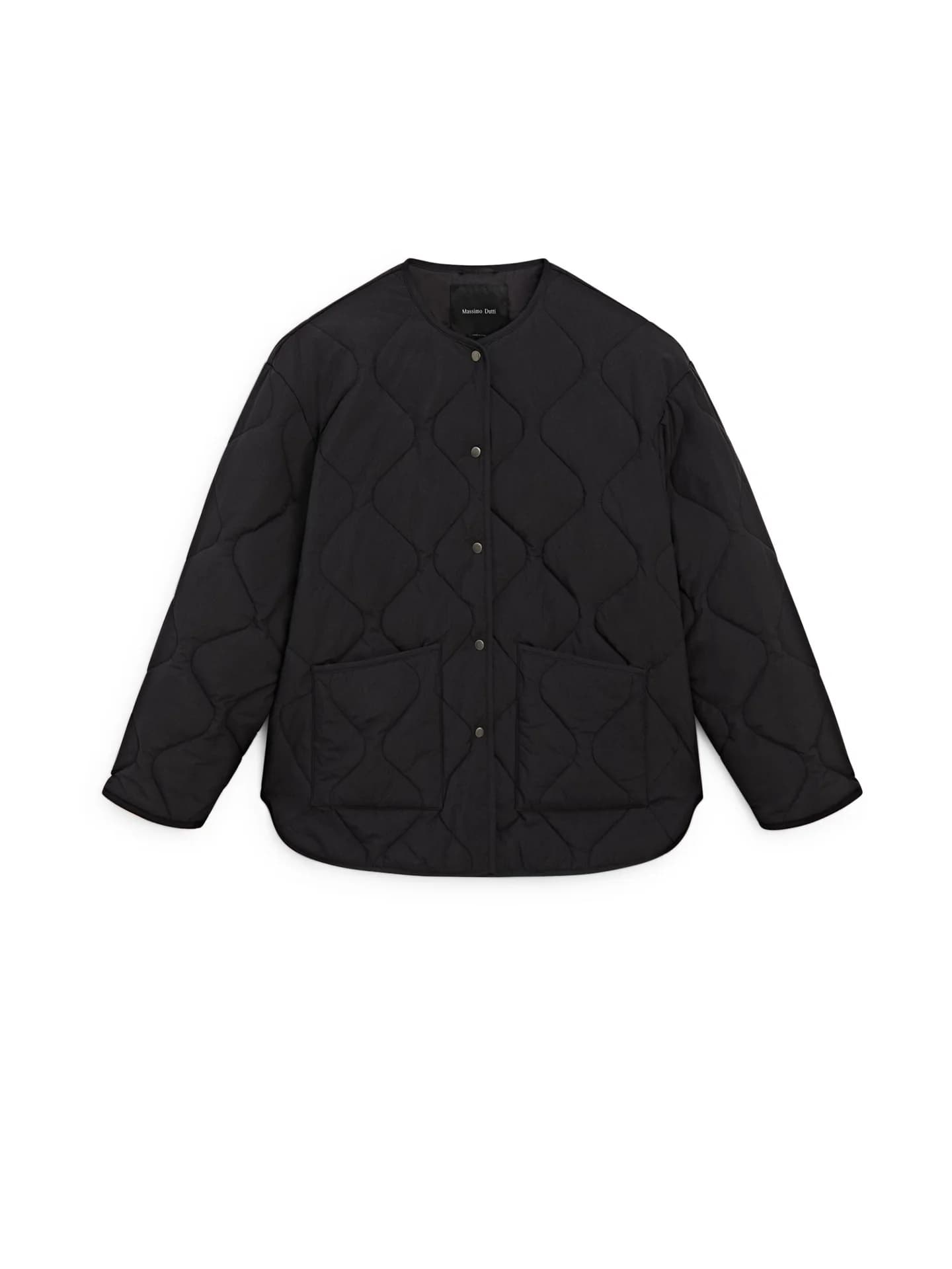 Стеганая куртка-кейп