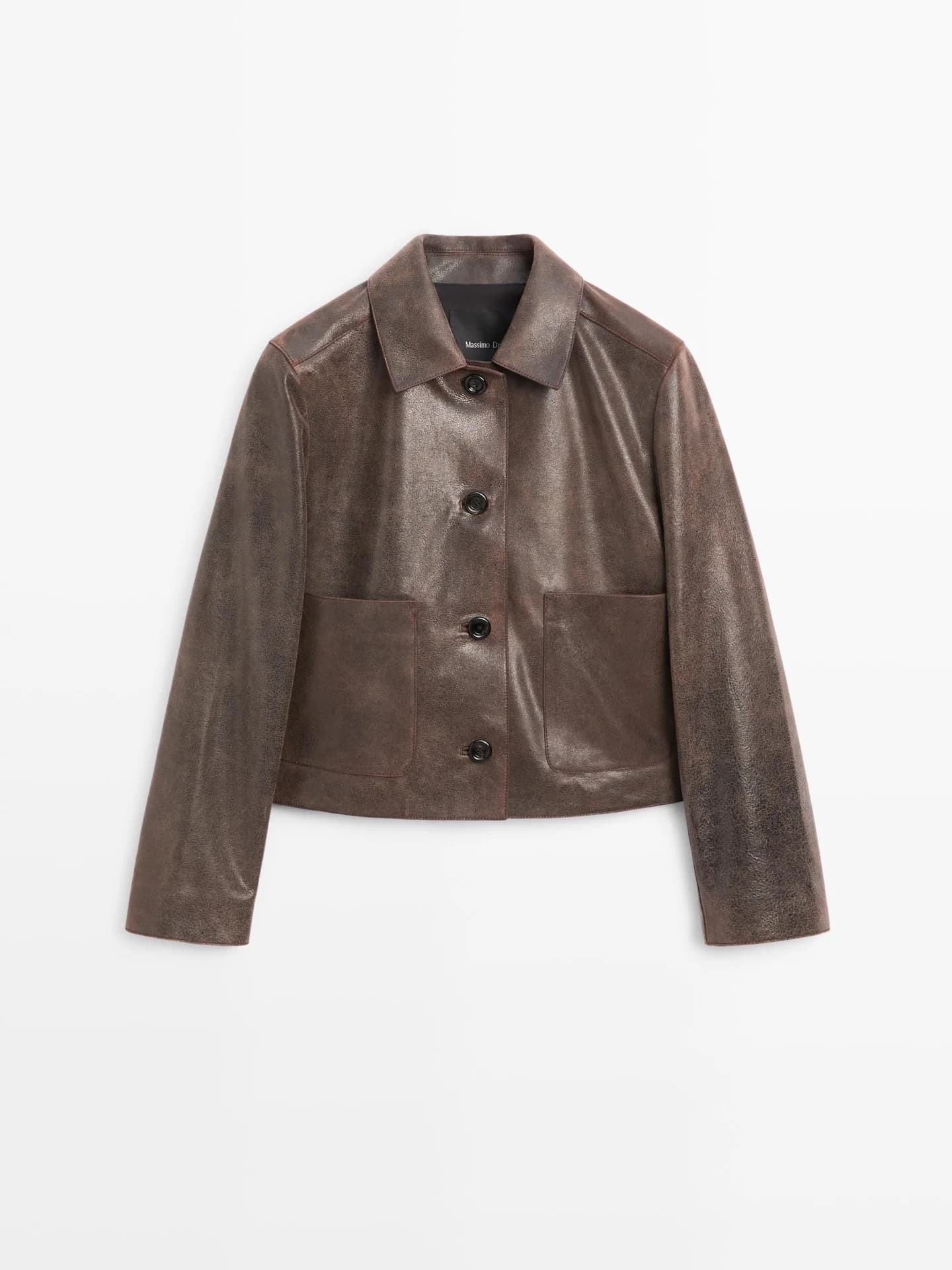 Замшевая кожаная куртка - фото 2