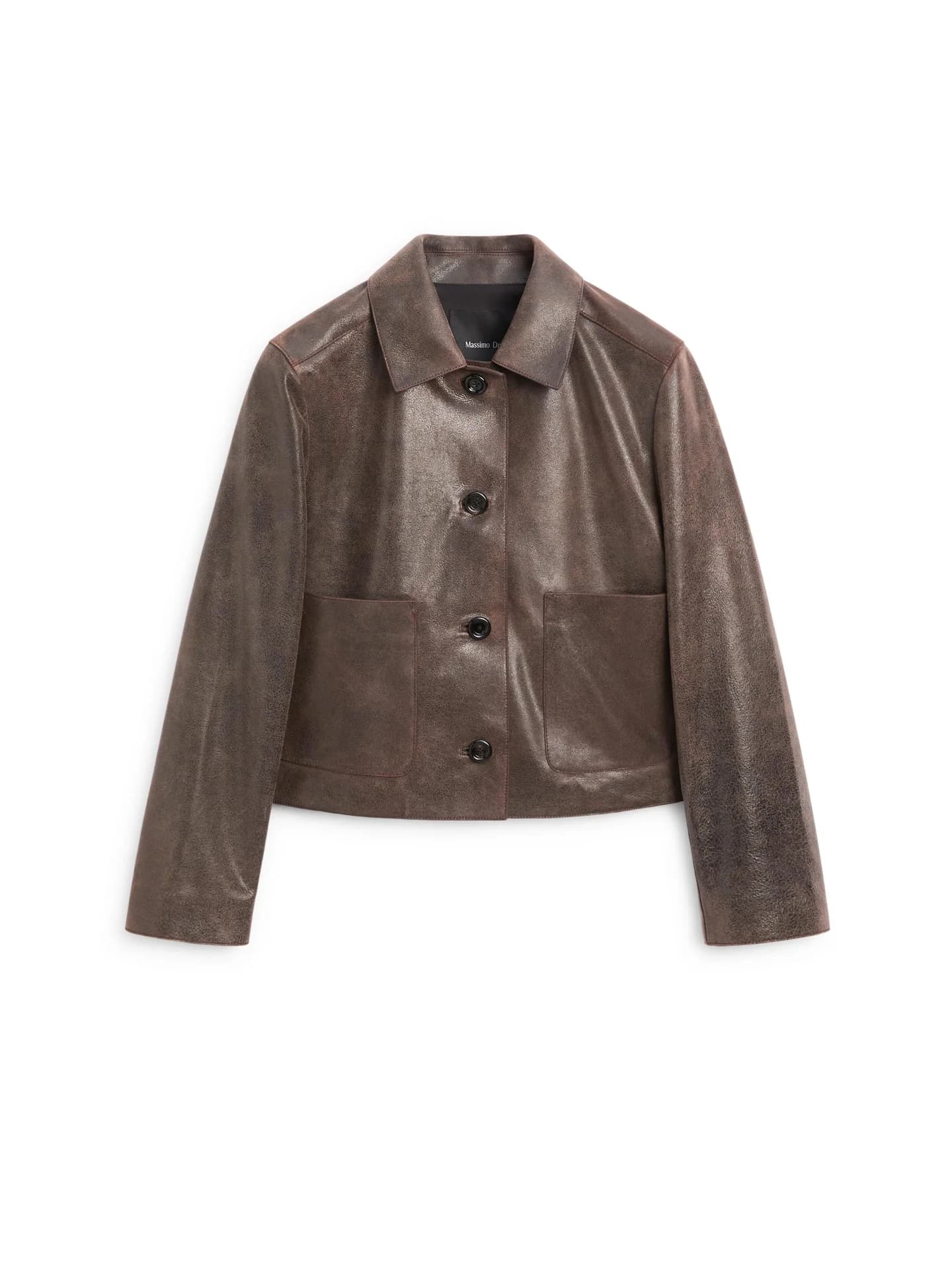 Замшевая кожаная куртка - фото 7