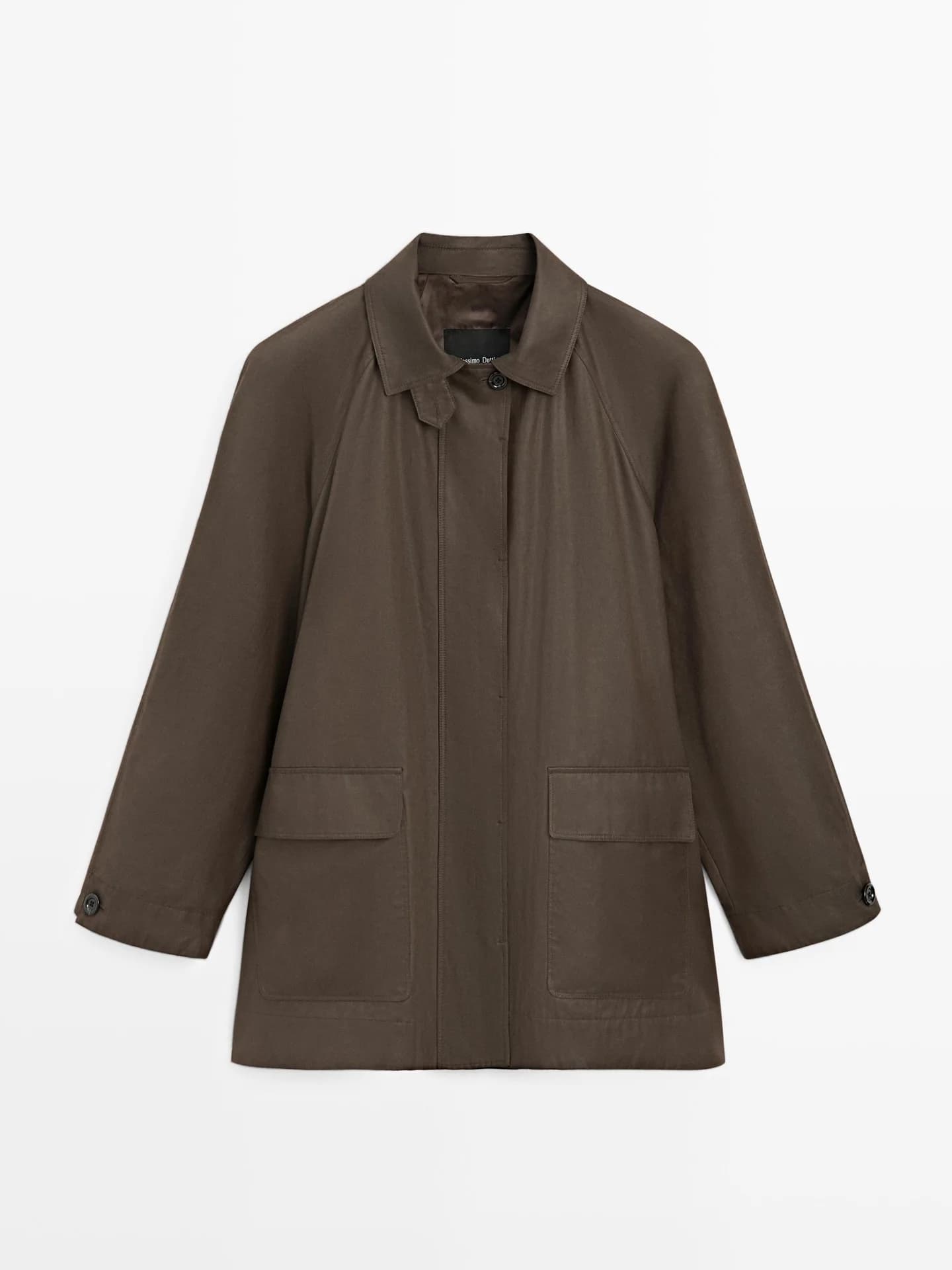 Длинная парка с карманами - фото 3