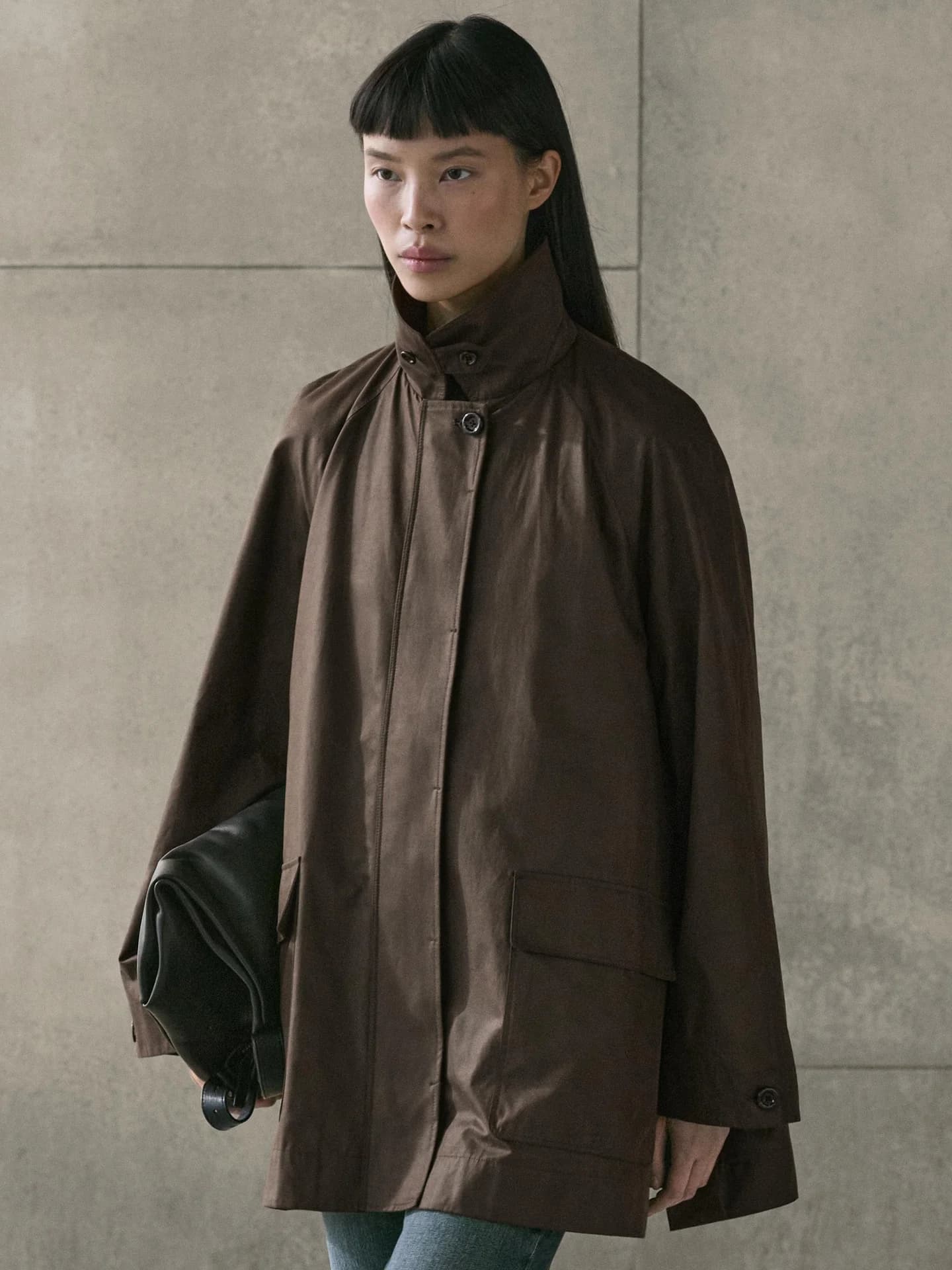 Длинная парка с карманами - фото 10