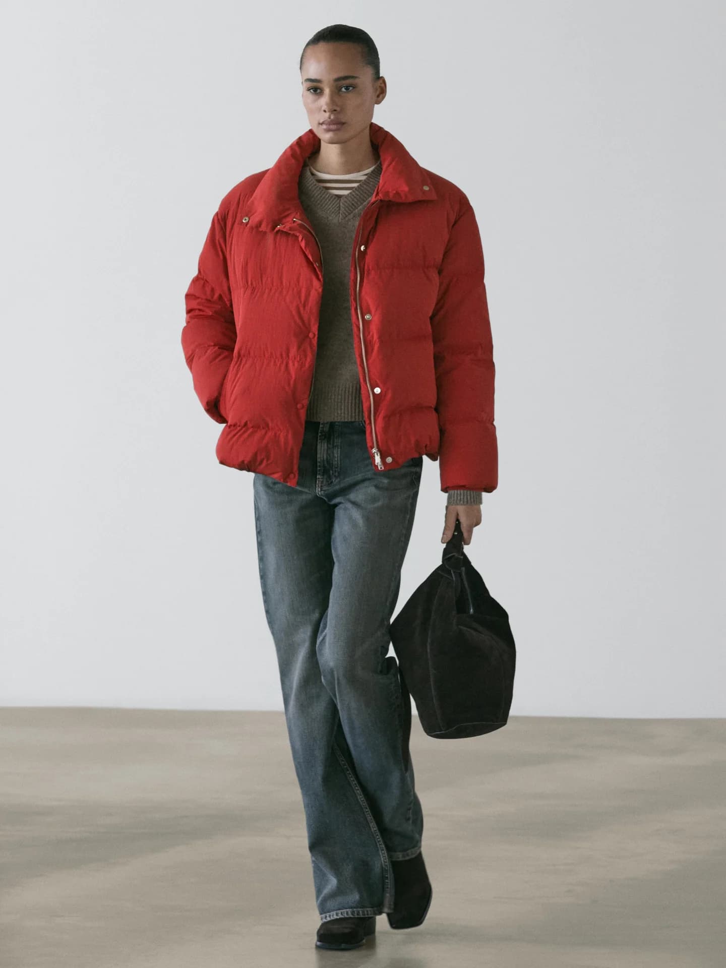 Пуховик оверсайз - фото 10