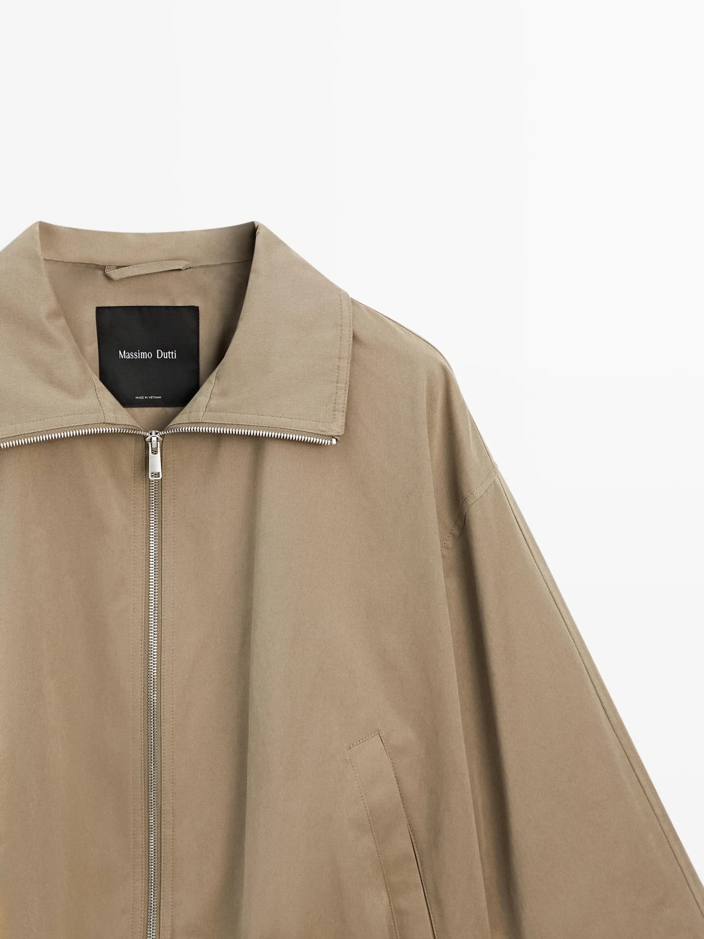 Бомбер из смесового хлопка - фото 5