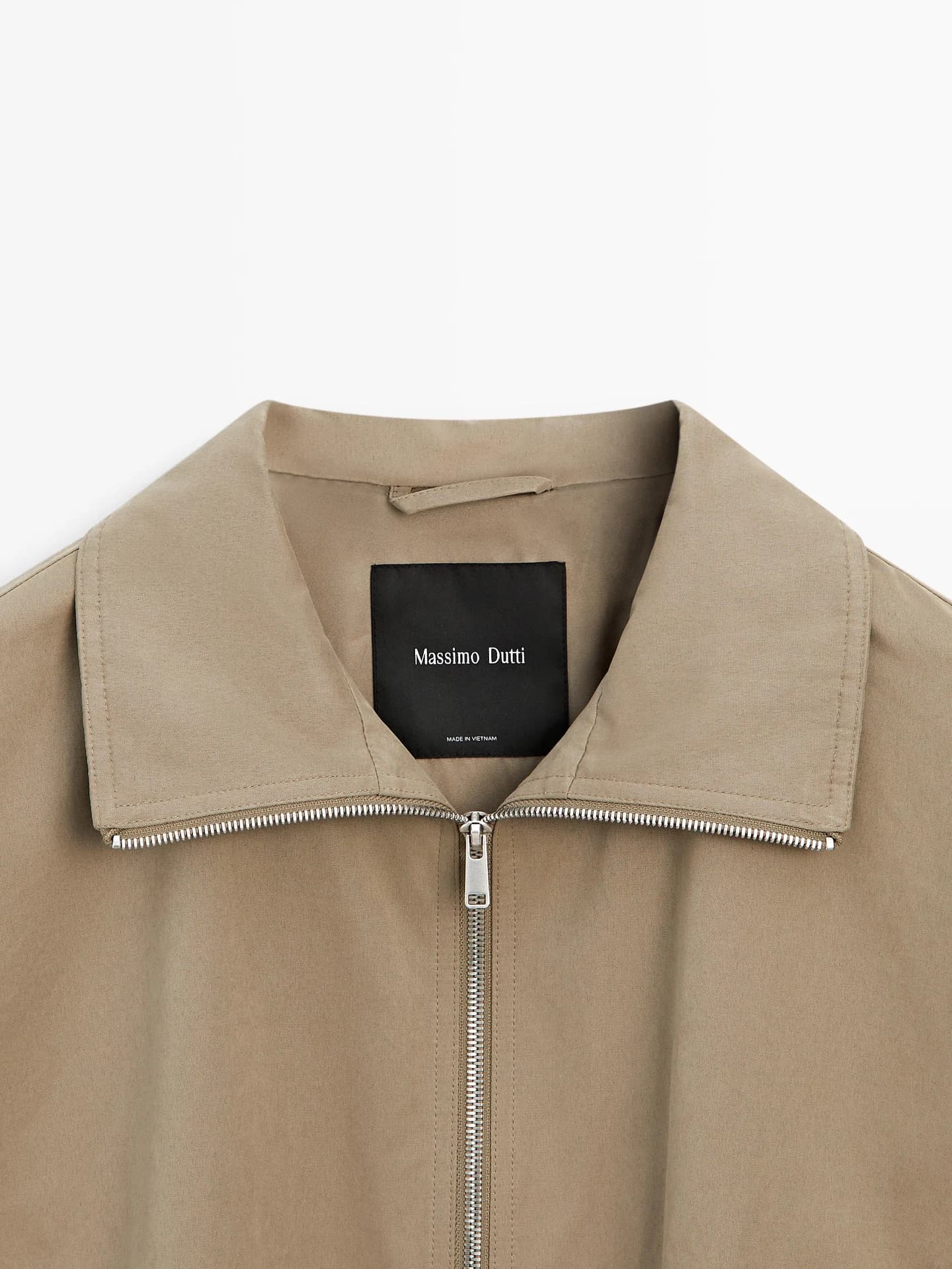 Бомбер из смесового хлопка - фото 8