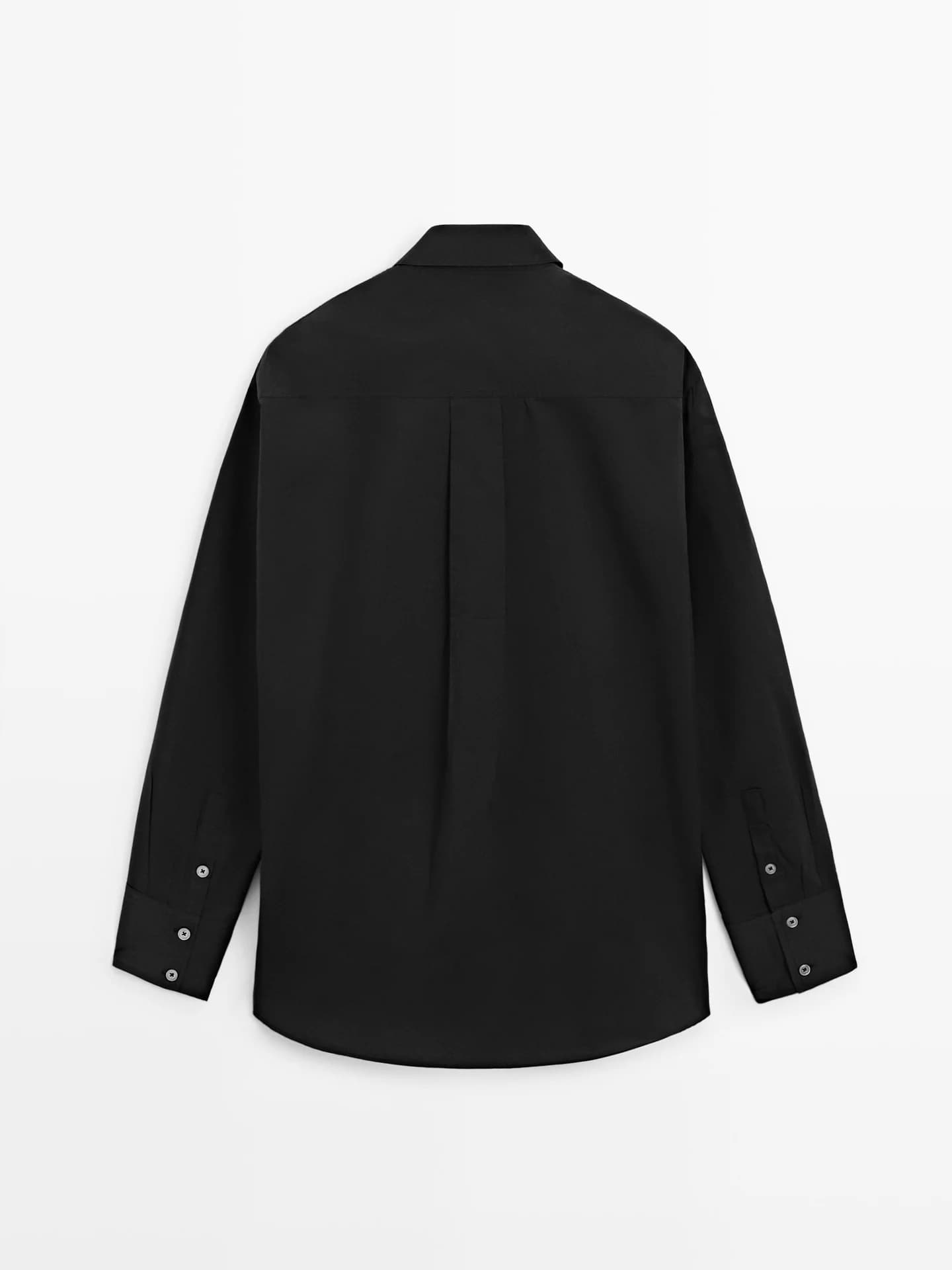 Рубашка с декоративной вышивкой на груди. - фото 8