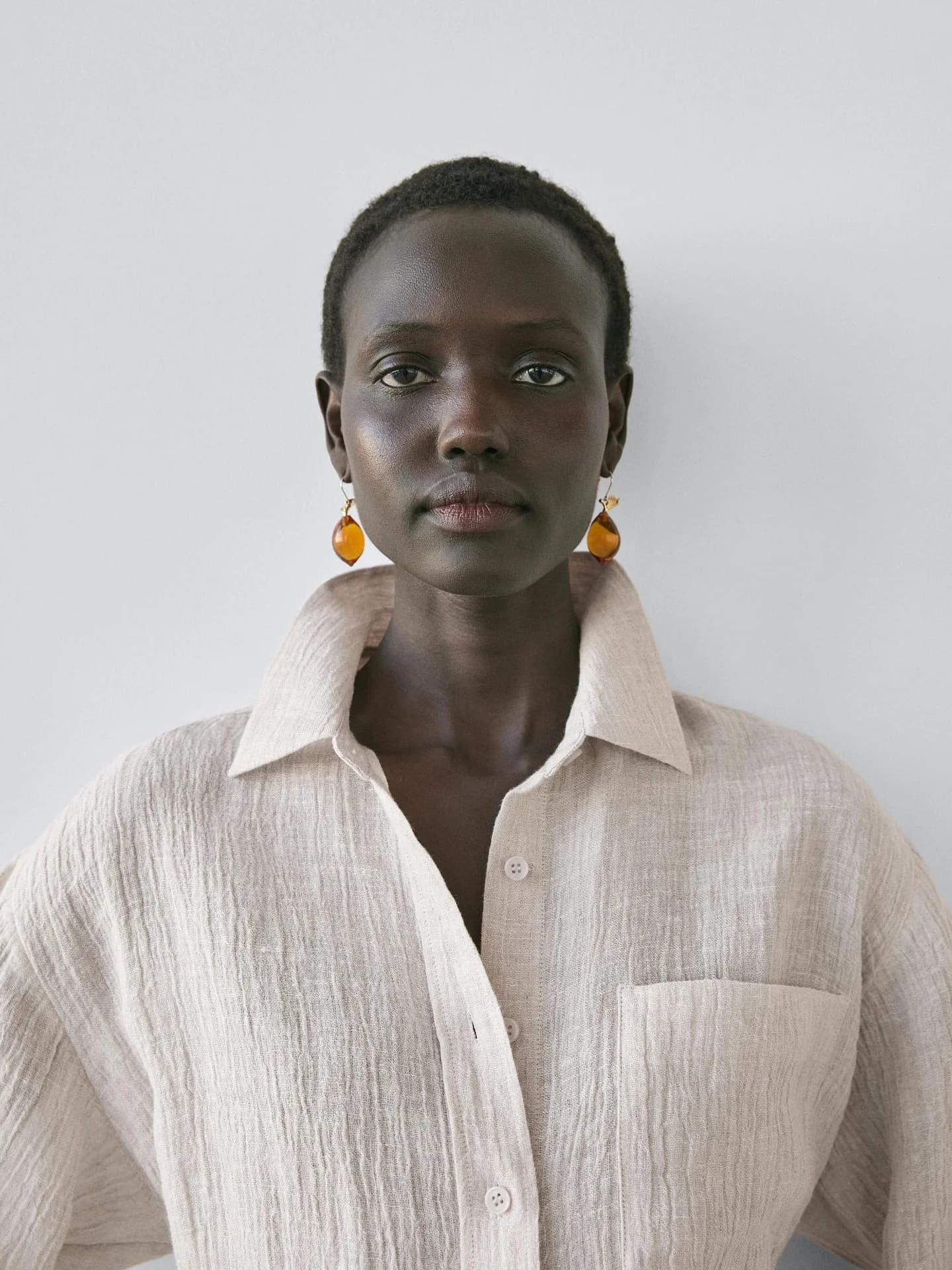 Верхняя рубашка из 100% льна. - фото 7