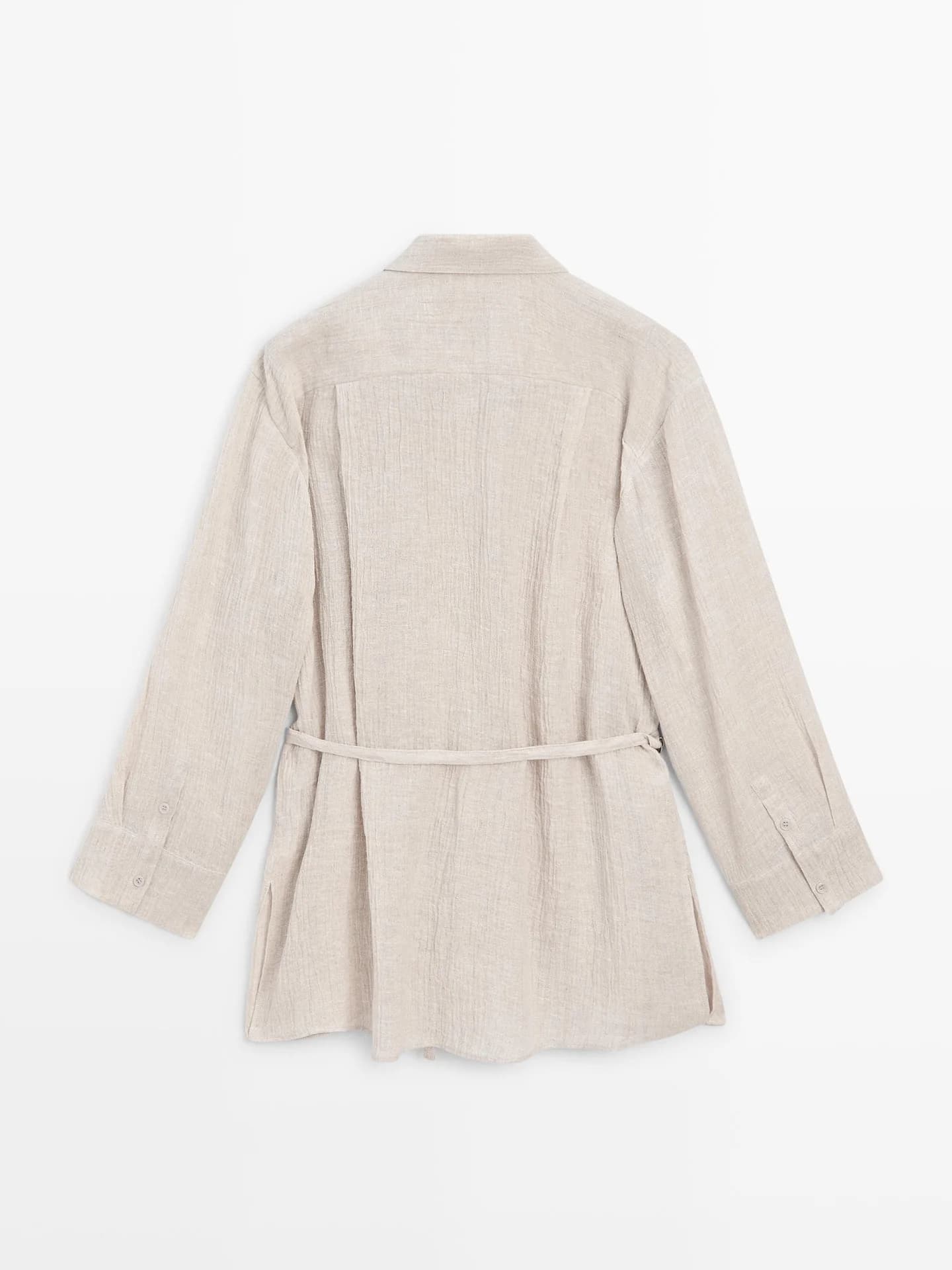 Верхняя рубашка из 100% льна. - фото 10