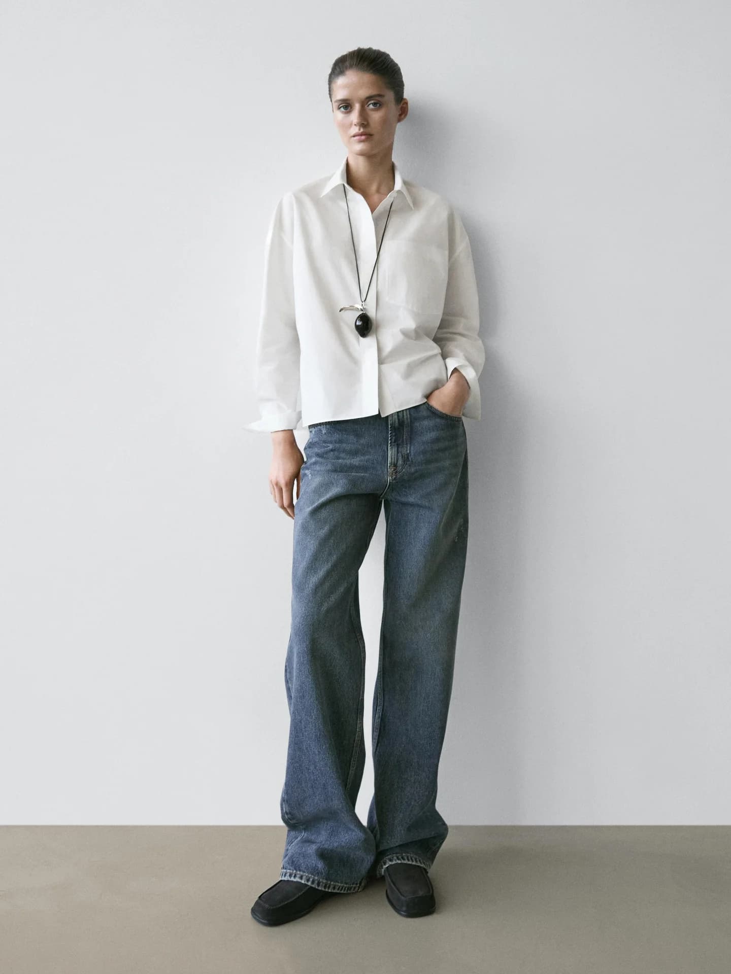 рубашка из 100% хлопка - фото 3