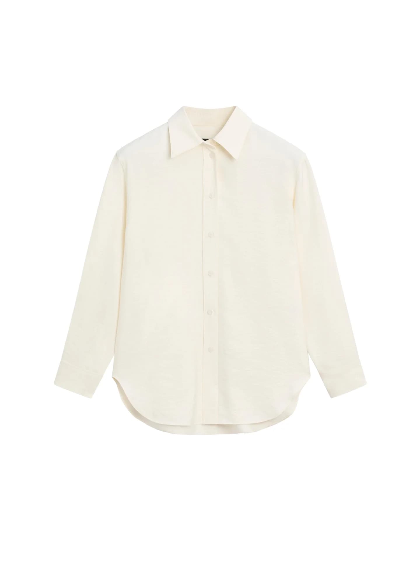 Рубашка оверсайз с длинными рукавами - фото 8