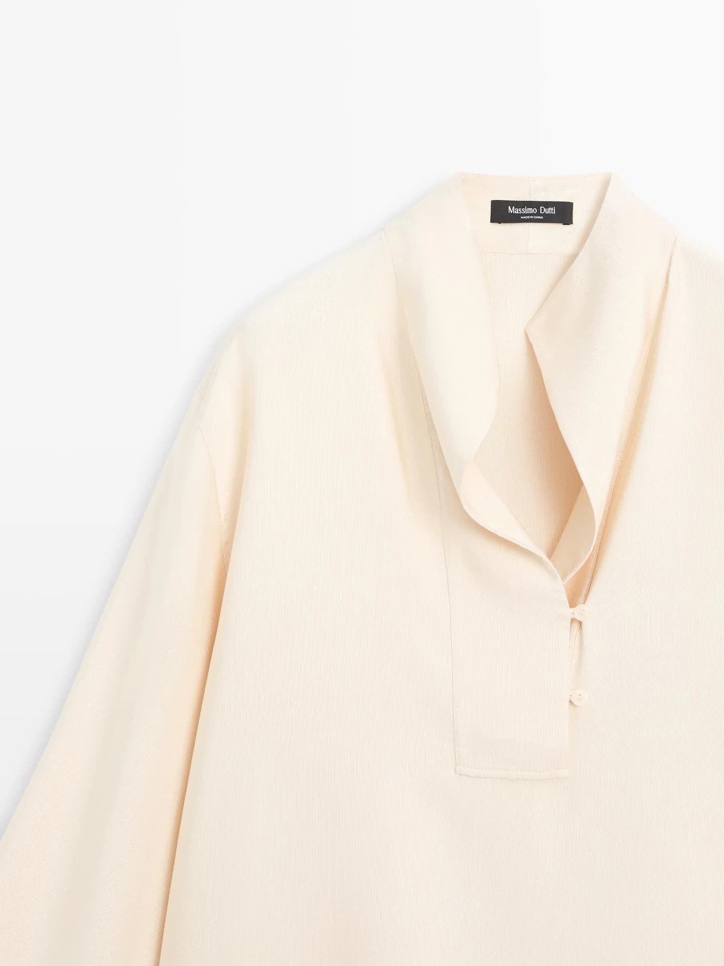 Свободная блузка с декоративным передом. - фото 8