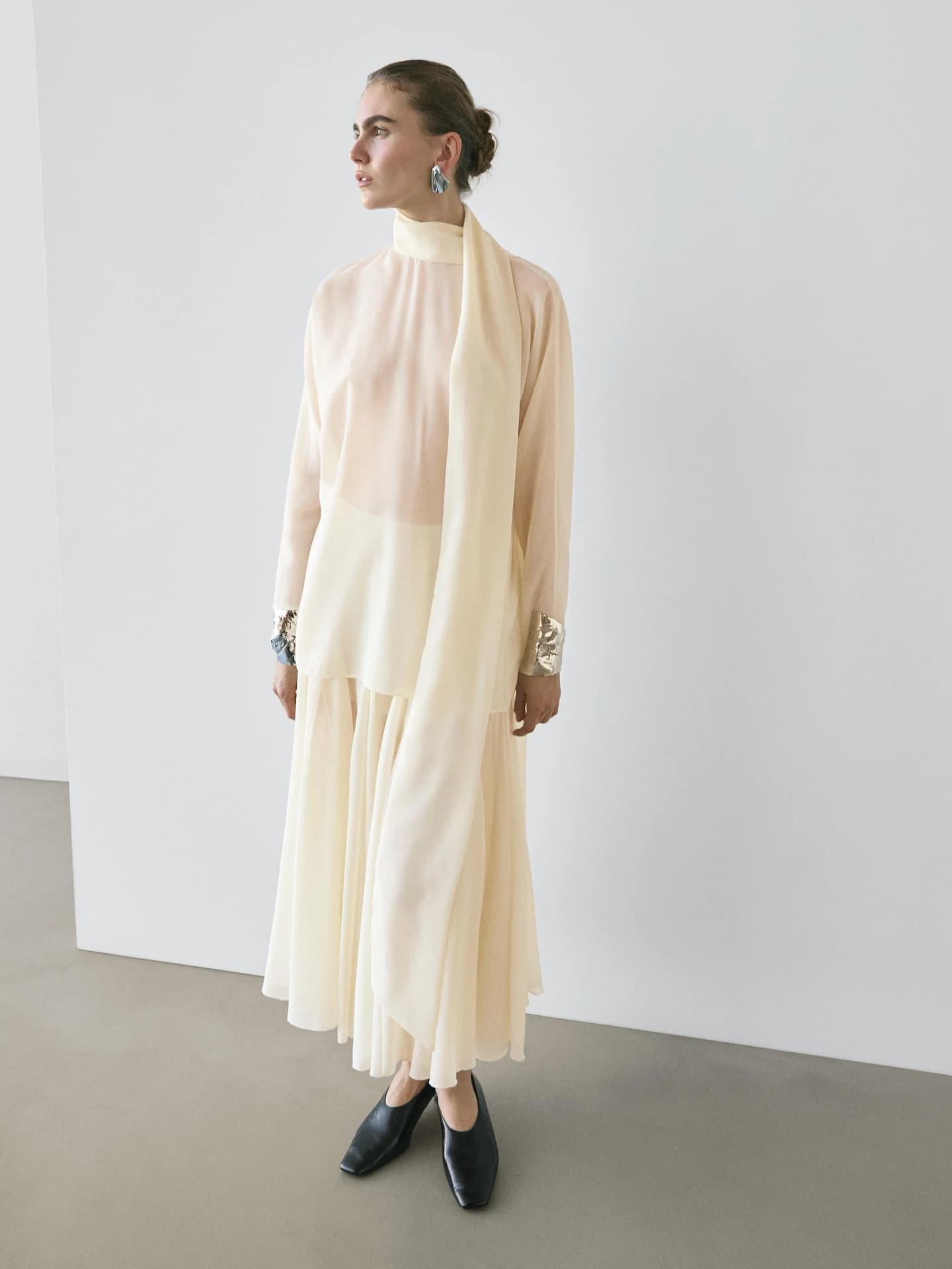 Свободная блузка на завязках – СТУДИЯ - фото 17