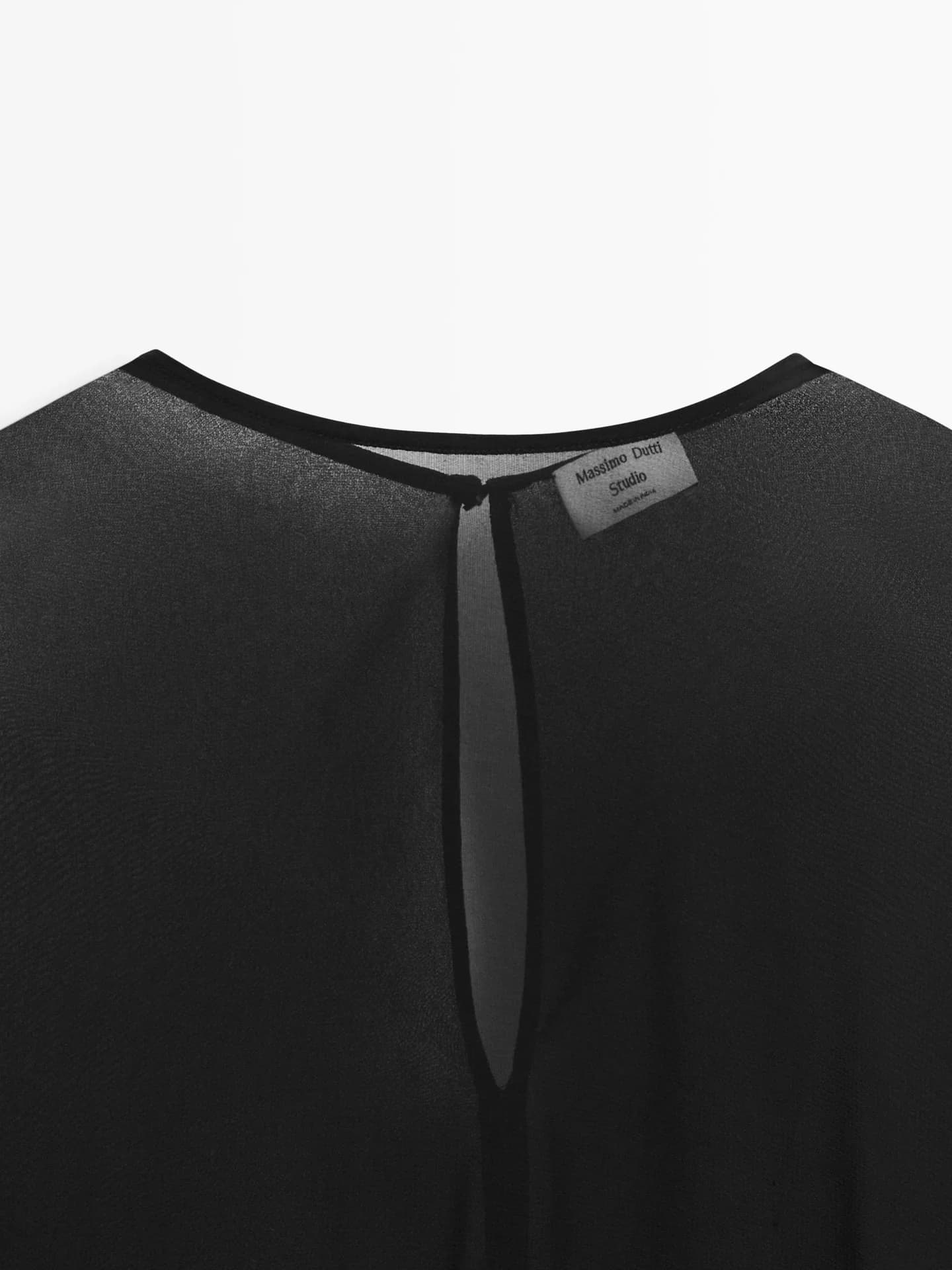 Свободная, прозрачная накидка − STUDIO - фото 6