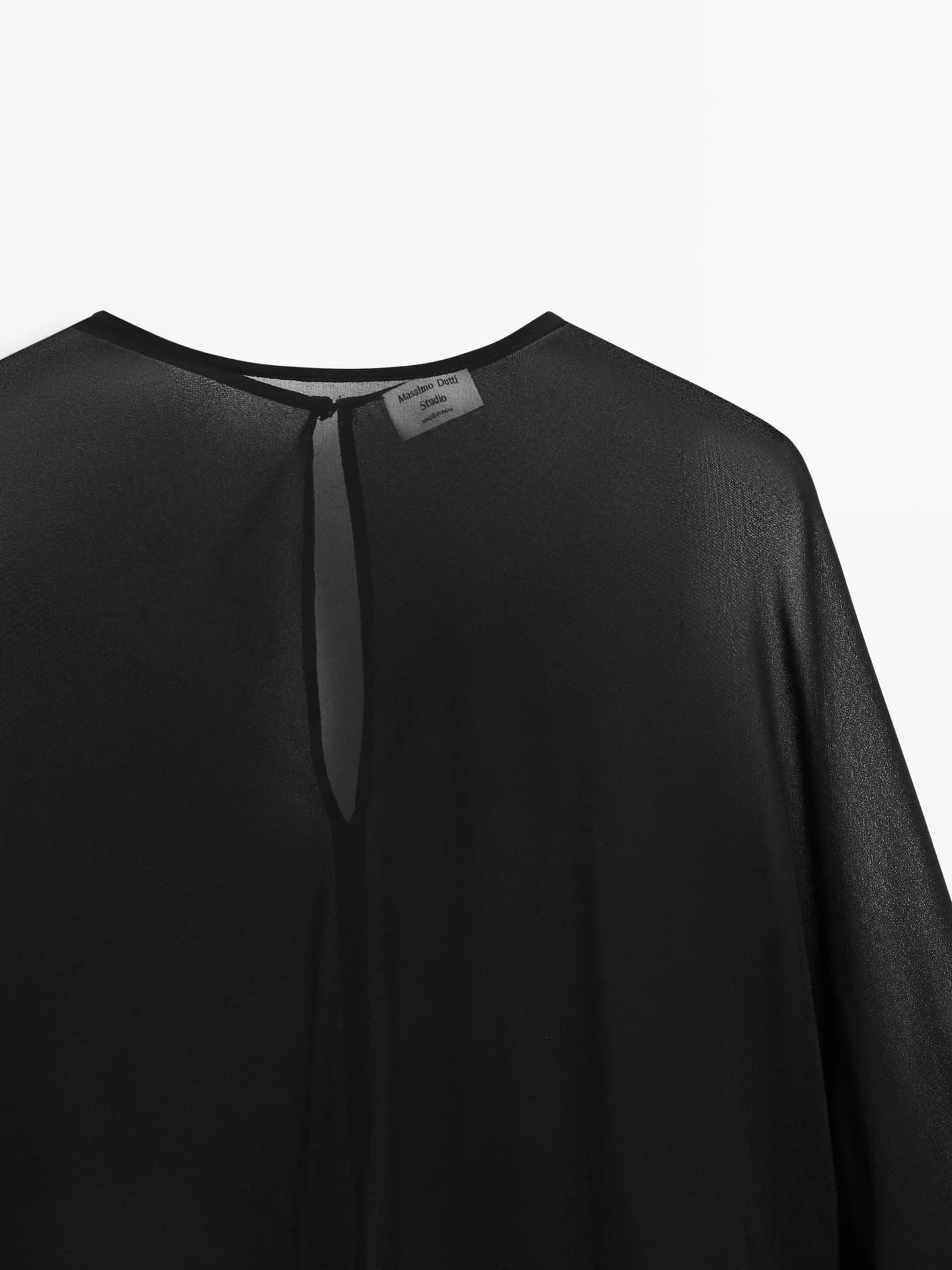 Свободная, прозрачная накидка − STUDIO - фото 8