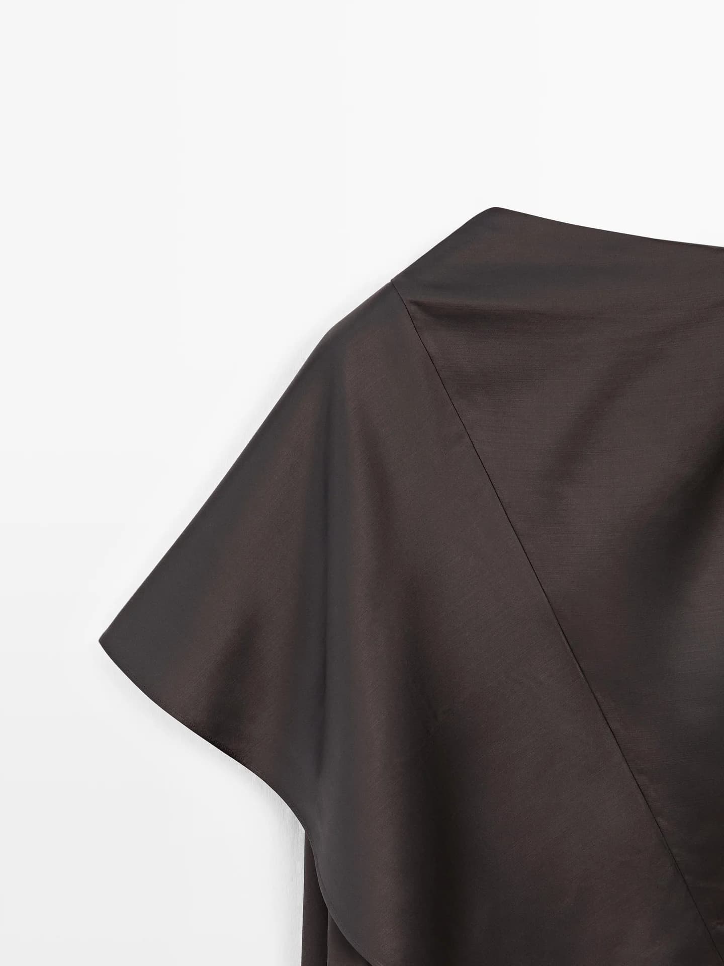 Струящаяся многослойная блузка - СТУДИЯ - фото 2