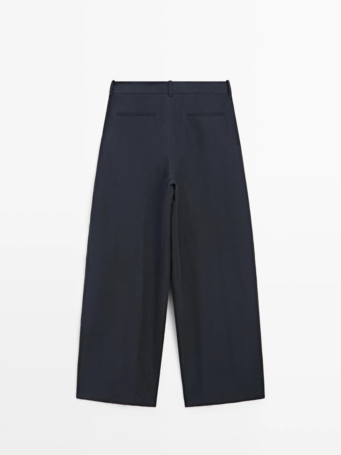 Струящиеся брюки со складками - фото 3