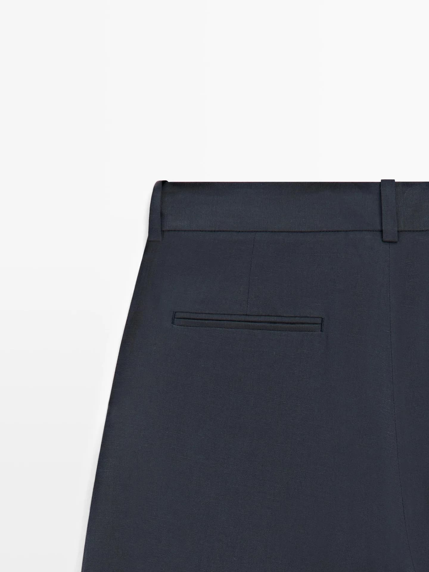 Струящиеся брюки со складками - фото 4