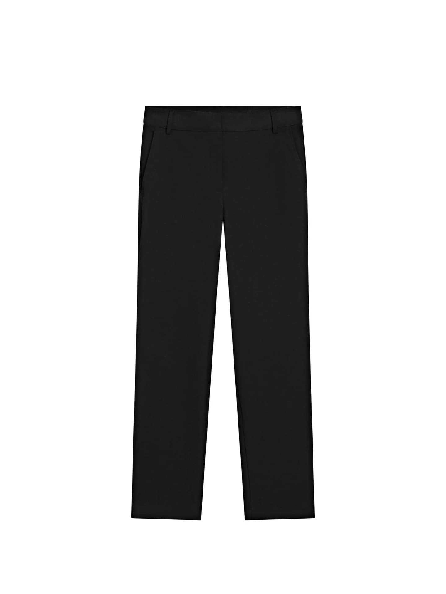 Прямые брюки из технической ткани. - фото 8