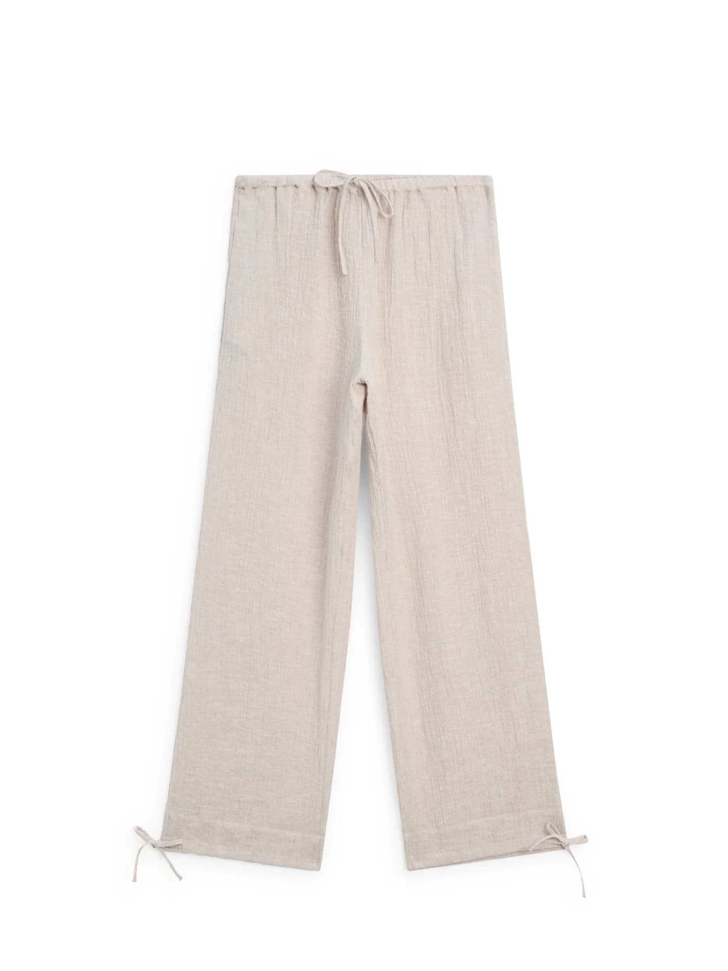 Брюки Аладдин из 100% льна. - фото 6