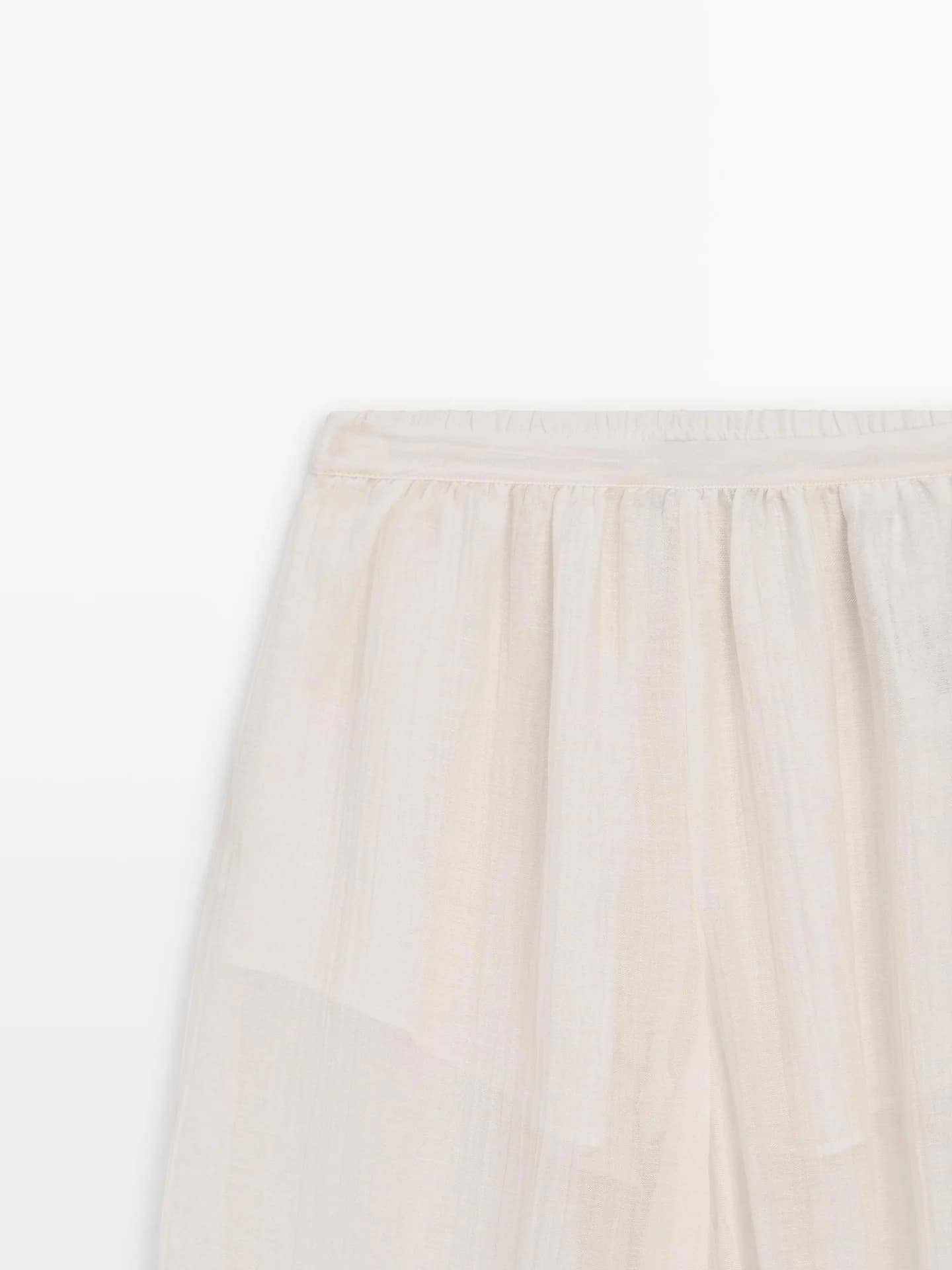 Свободные брюки Aladdin со складками. - фото 8