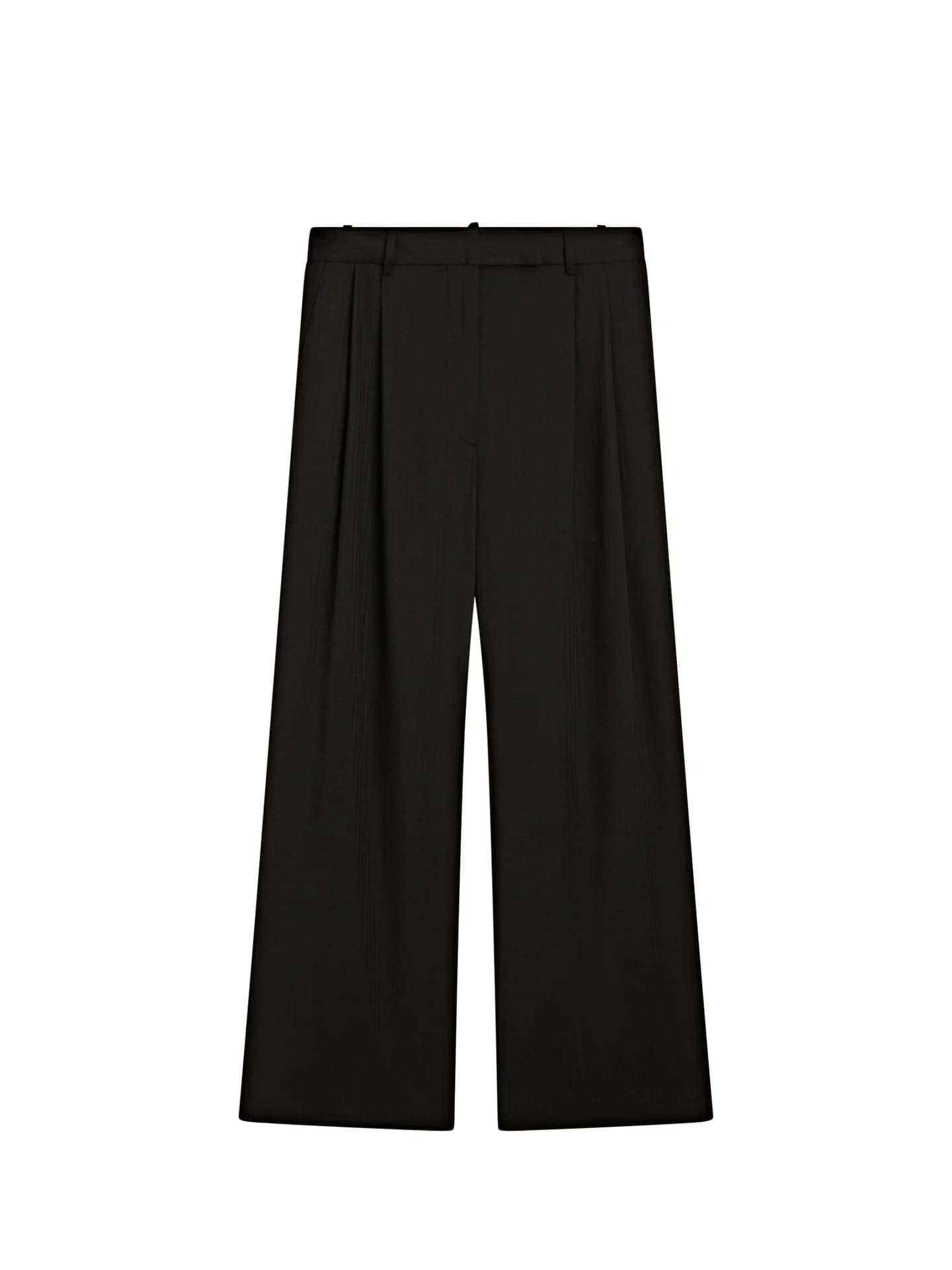 Брюки в полоску со складками − СТУДИЯ - фото 6