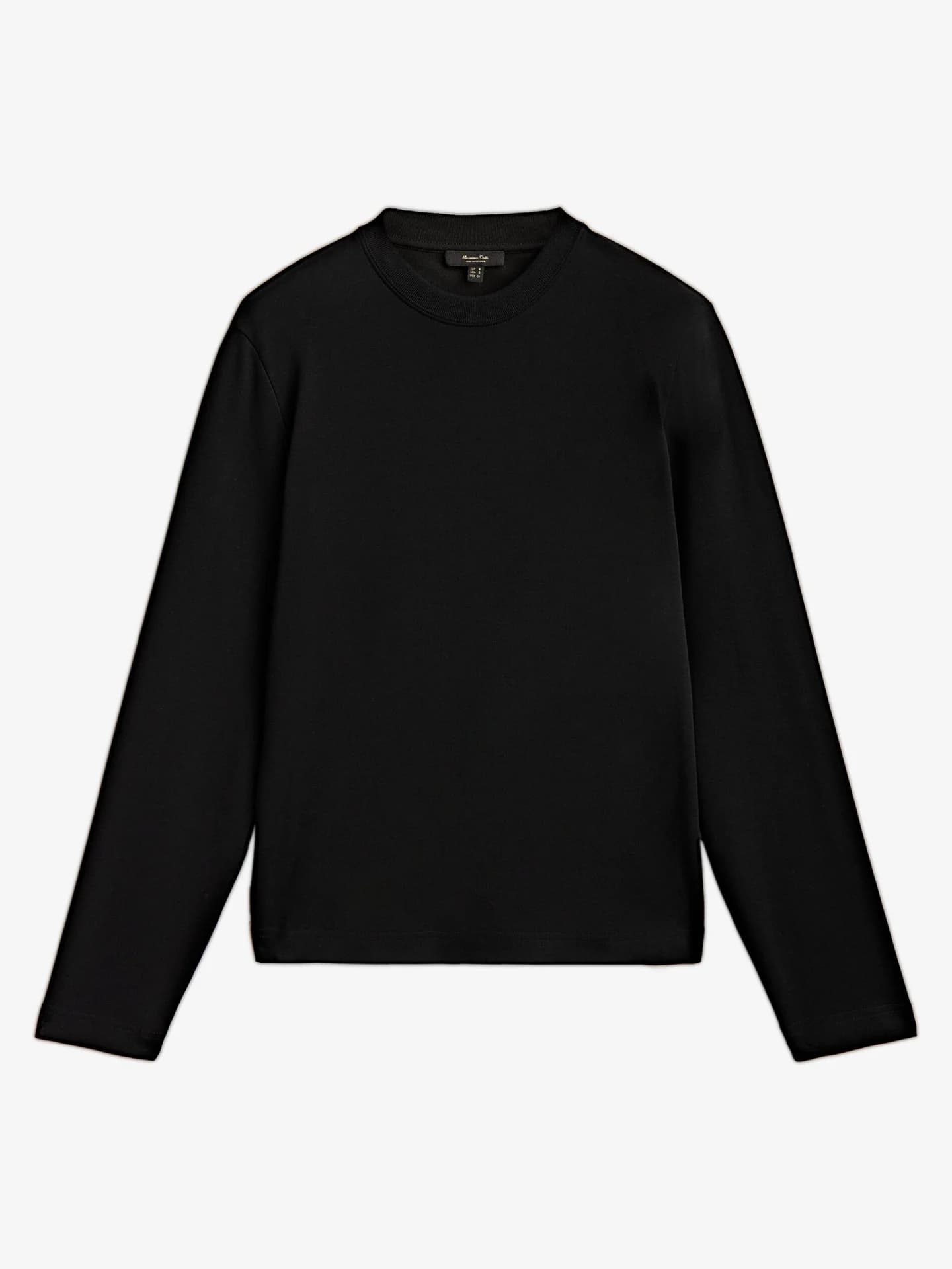 Футболка из 100% интерлока с длинными рукавами. - фото 10