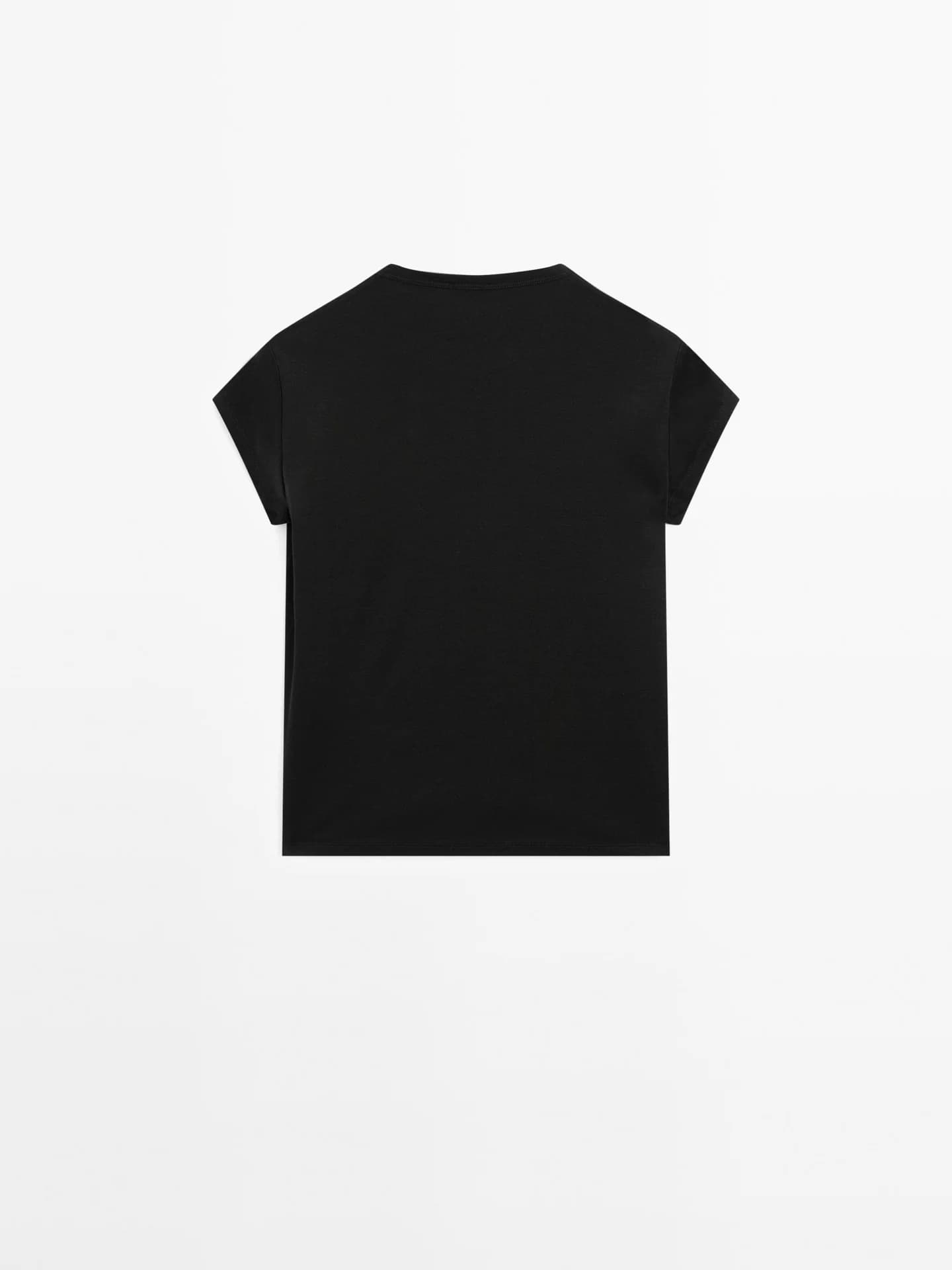 Футболка с короткими рукавами из 100% мерсеризованного хлопка. - фото 6