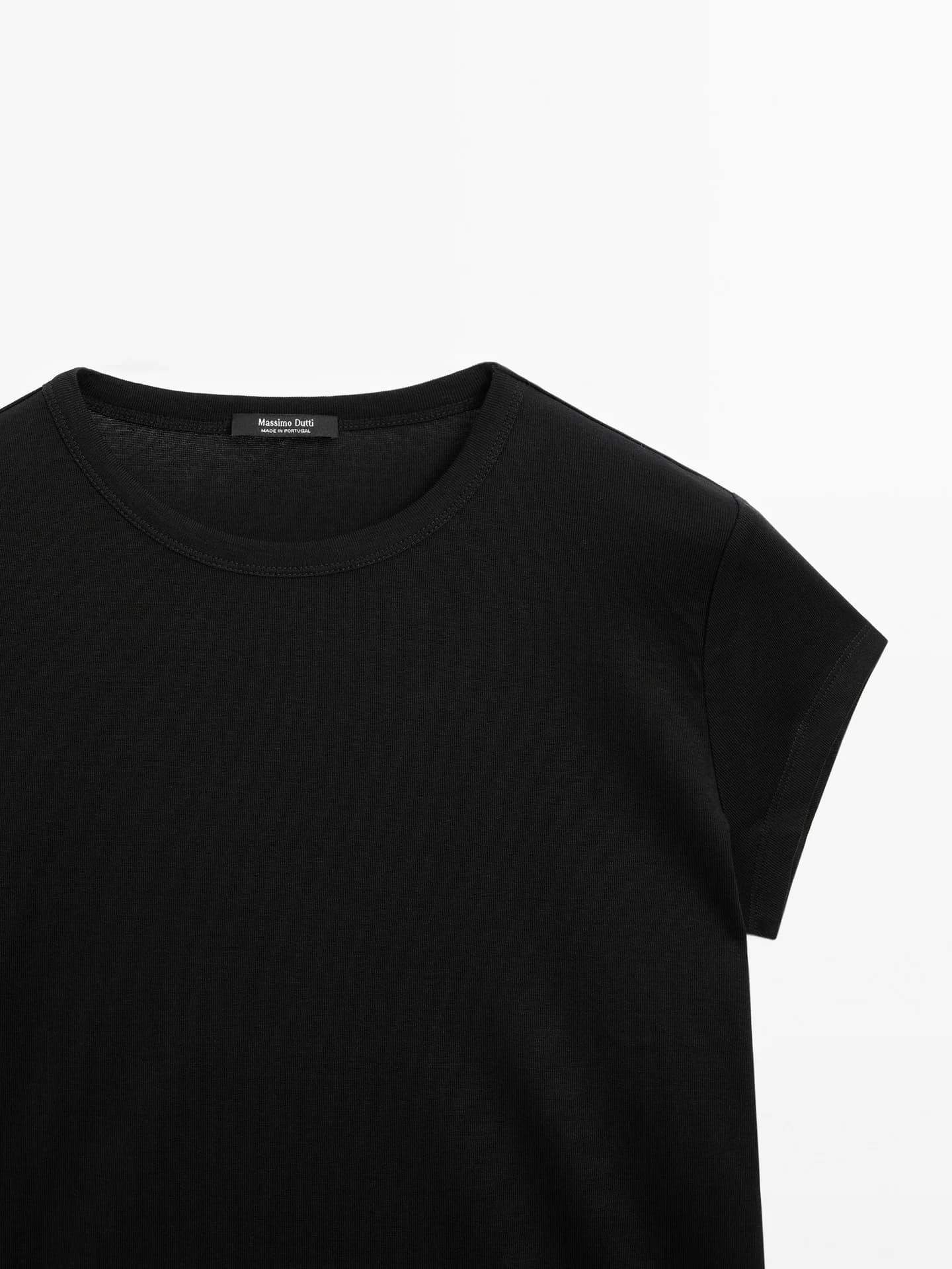 Футболка с короткими рукавами из 100% мерсеризованного хлопка. - фото 10