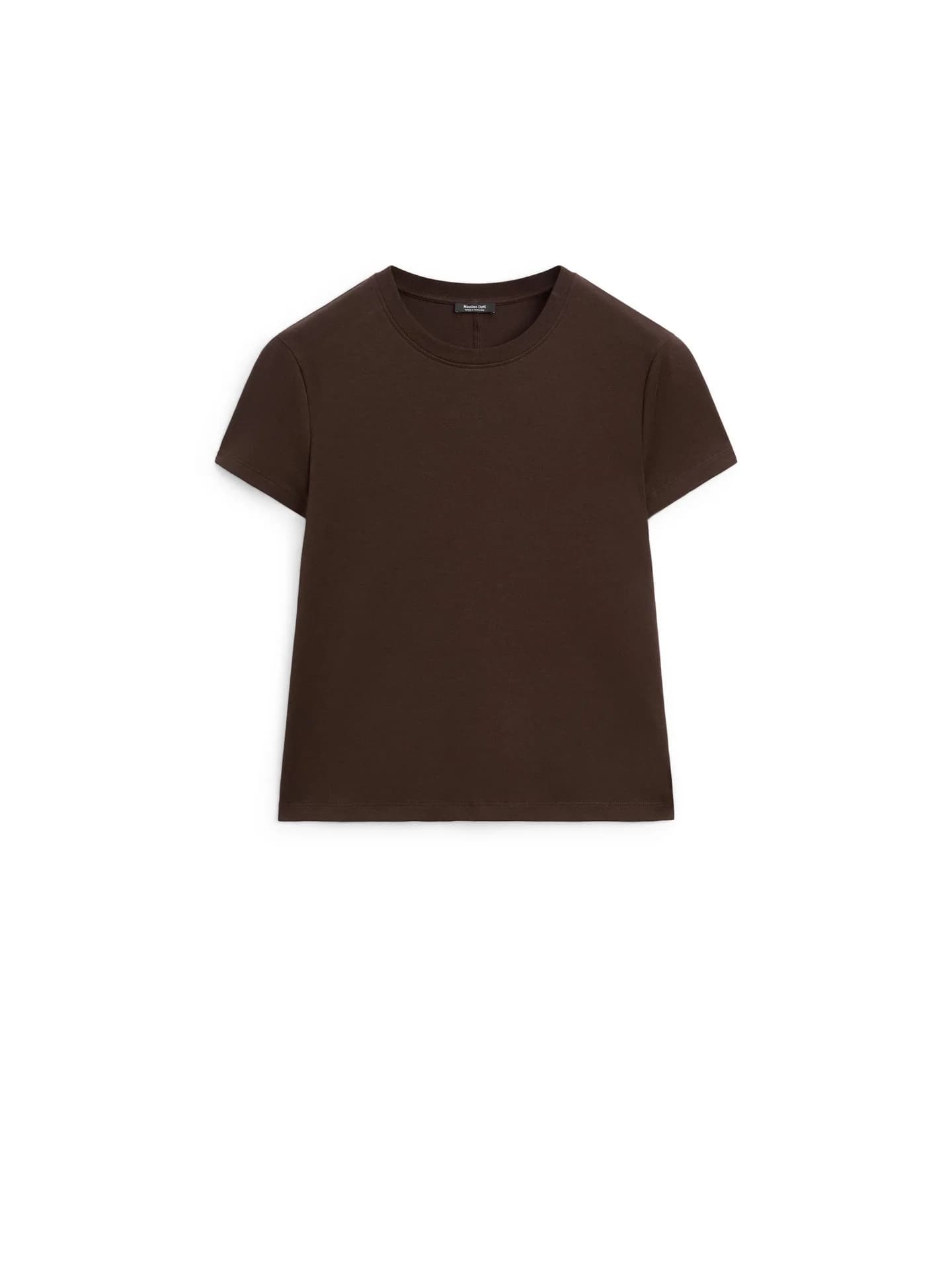 Футболка из 100% хлопка с декоративной строчкой. - фото 5