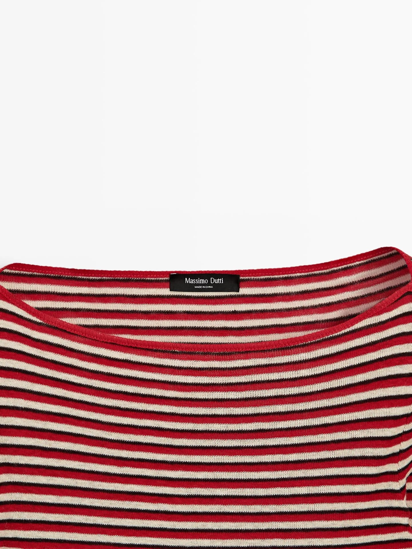 Полосатая футболка с длинными рукавами - фото 7