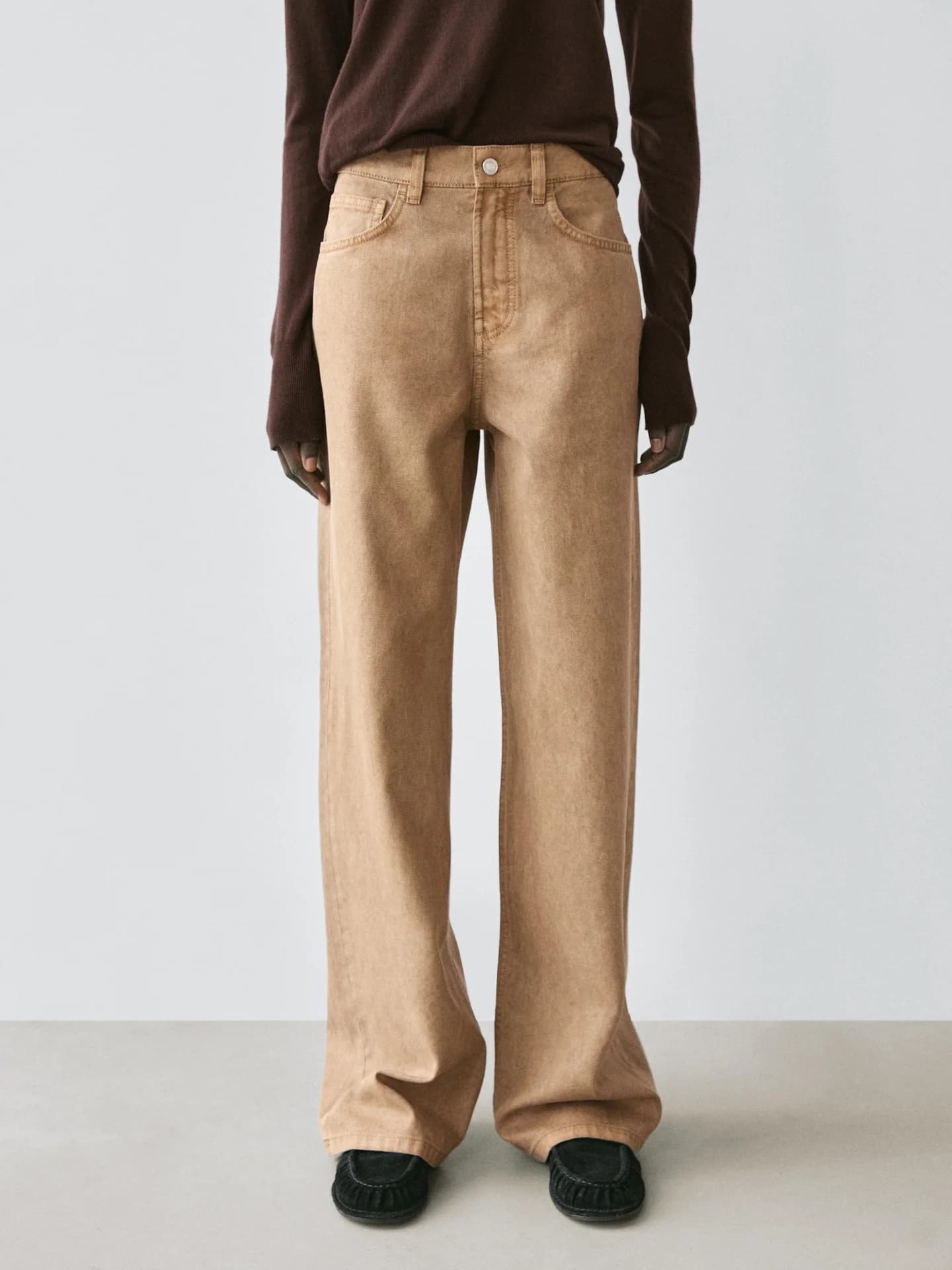 Широкие джинсы - фото 9