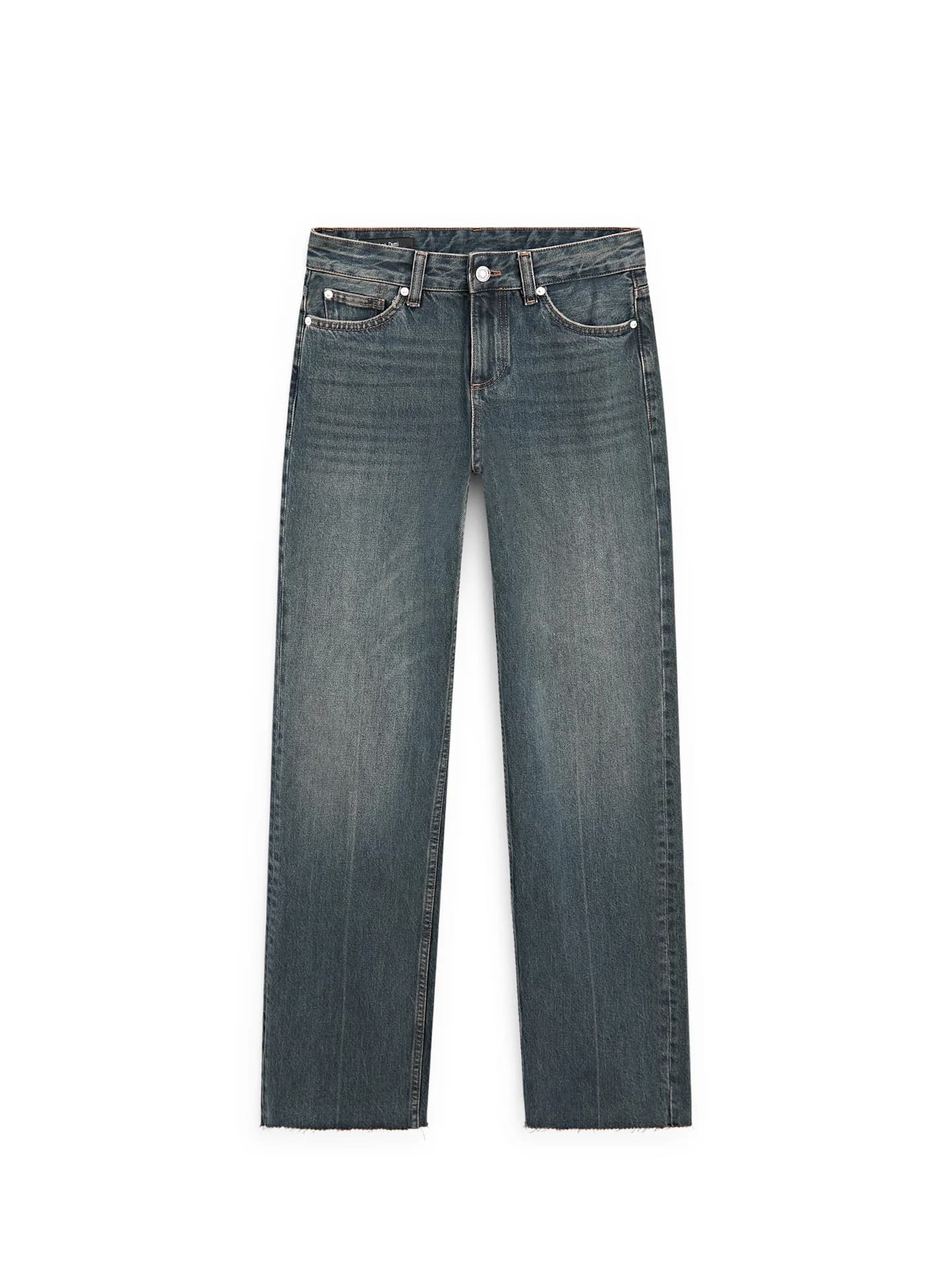 Джинсы прямого кроя - фото 9